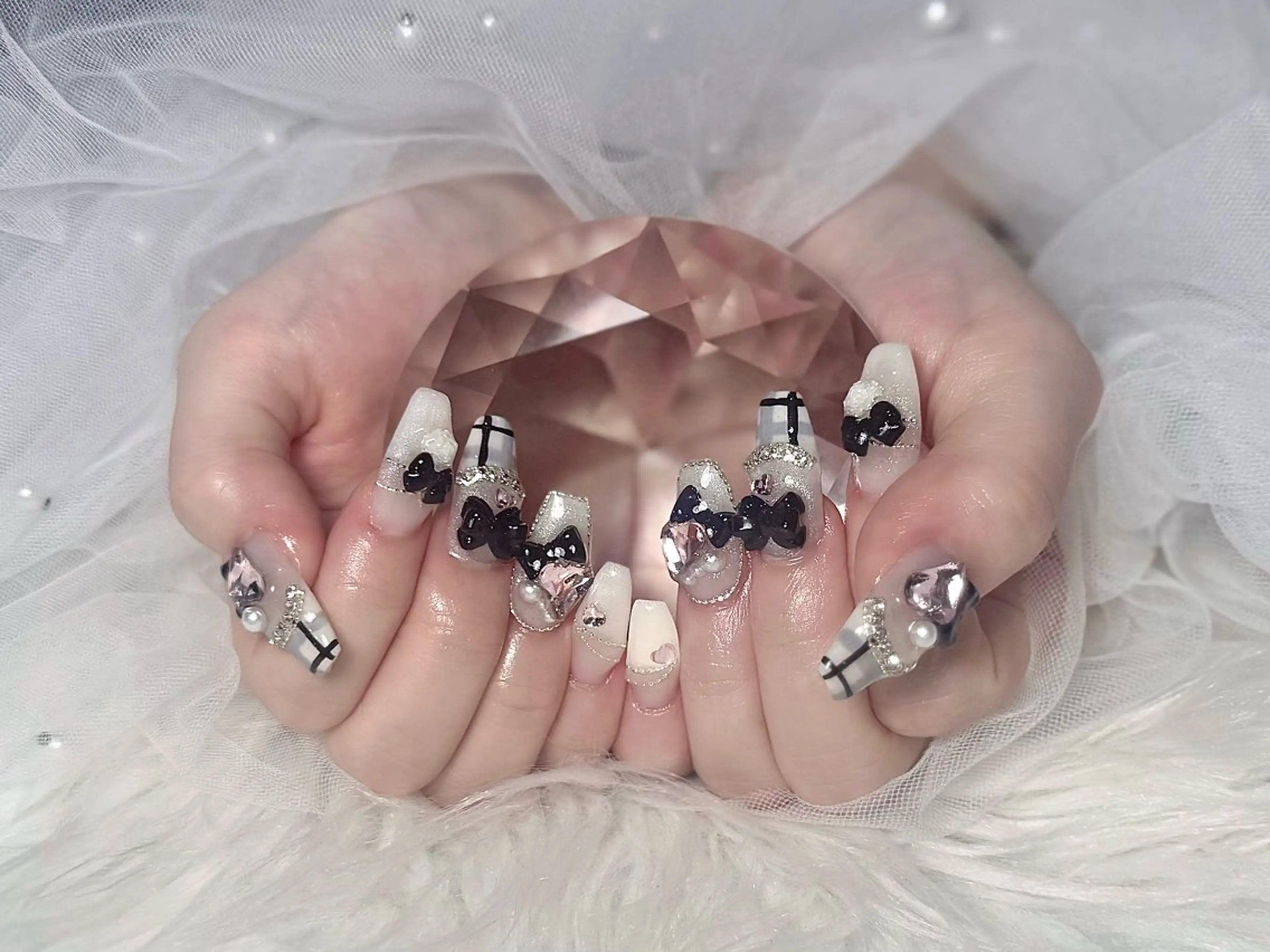 💅【オフ無料】持ち込みデザインネイル（L）💎 ¥8,500🌟の写真