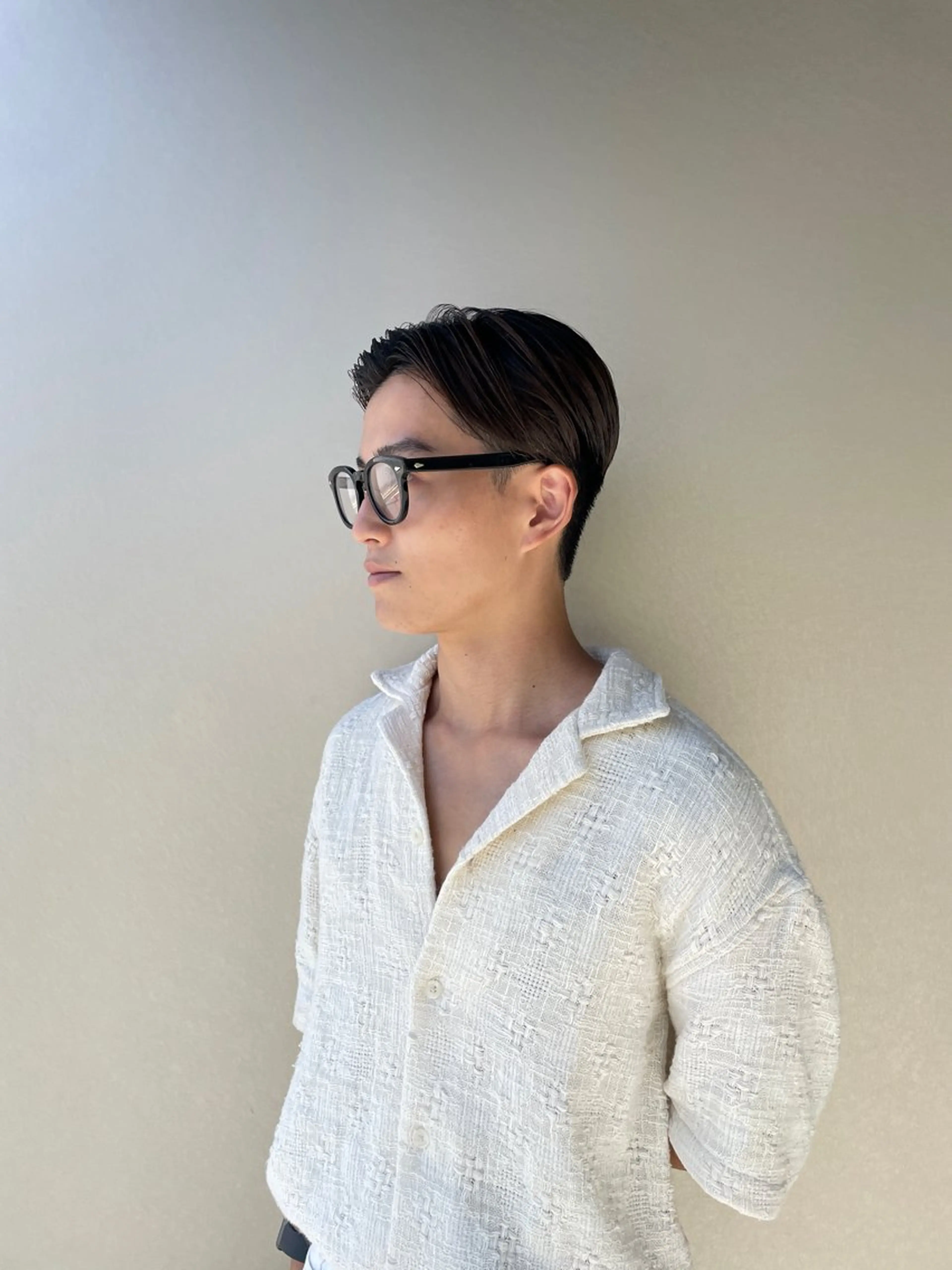 ショート パーマ メンズ カット 吉田一輝 外国人パーマのヘアスタイル