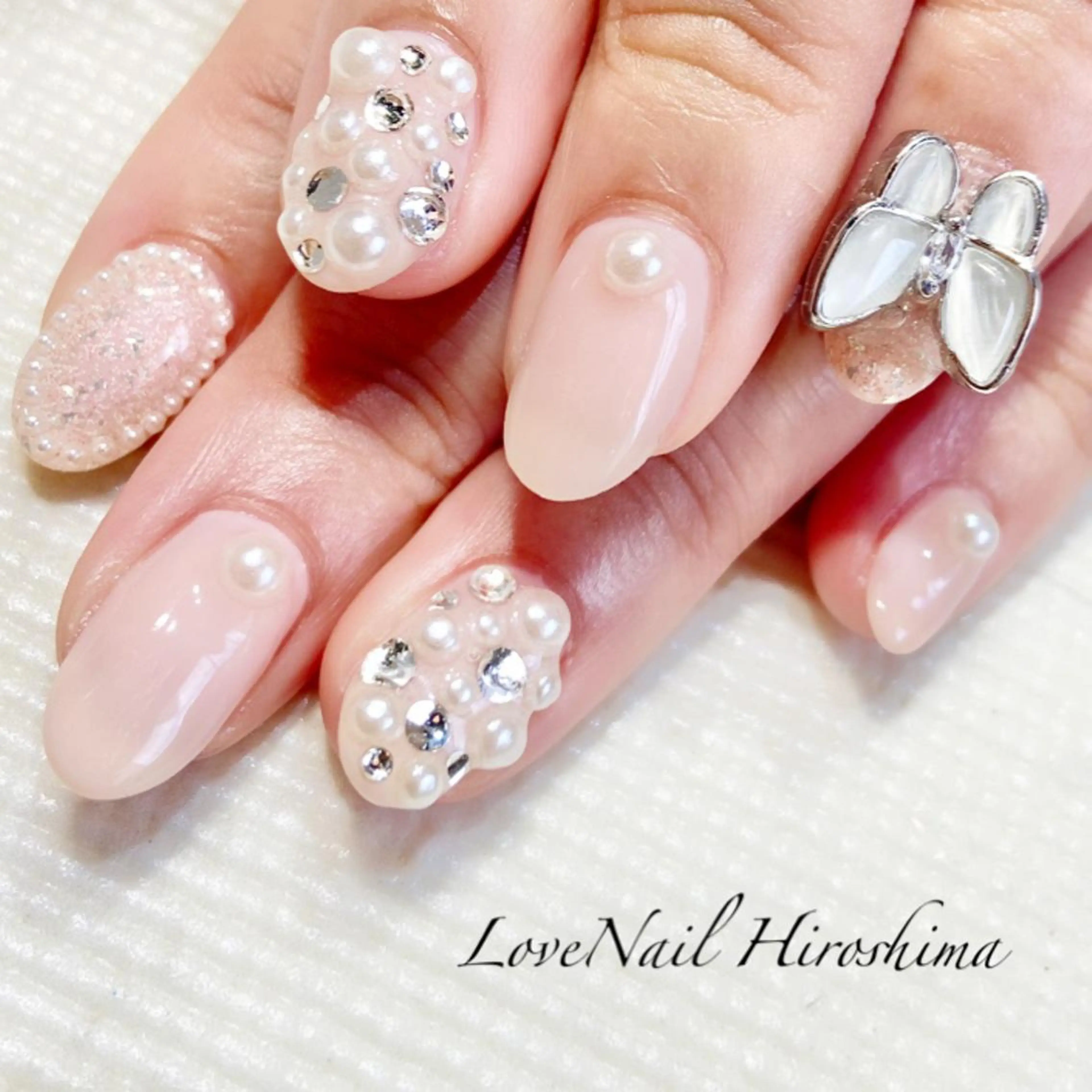 ネイル 持ち込み ハンドネイル フットネイル LoveNaii広島店所属・LoveNail HIROSHIMAのネイルデザイン