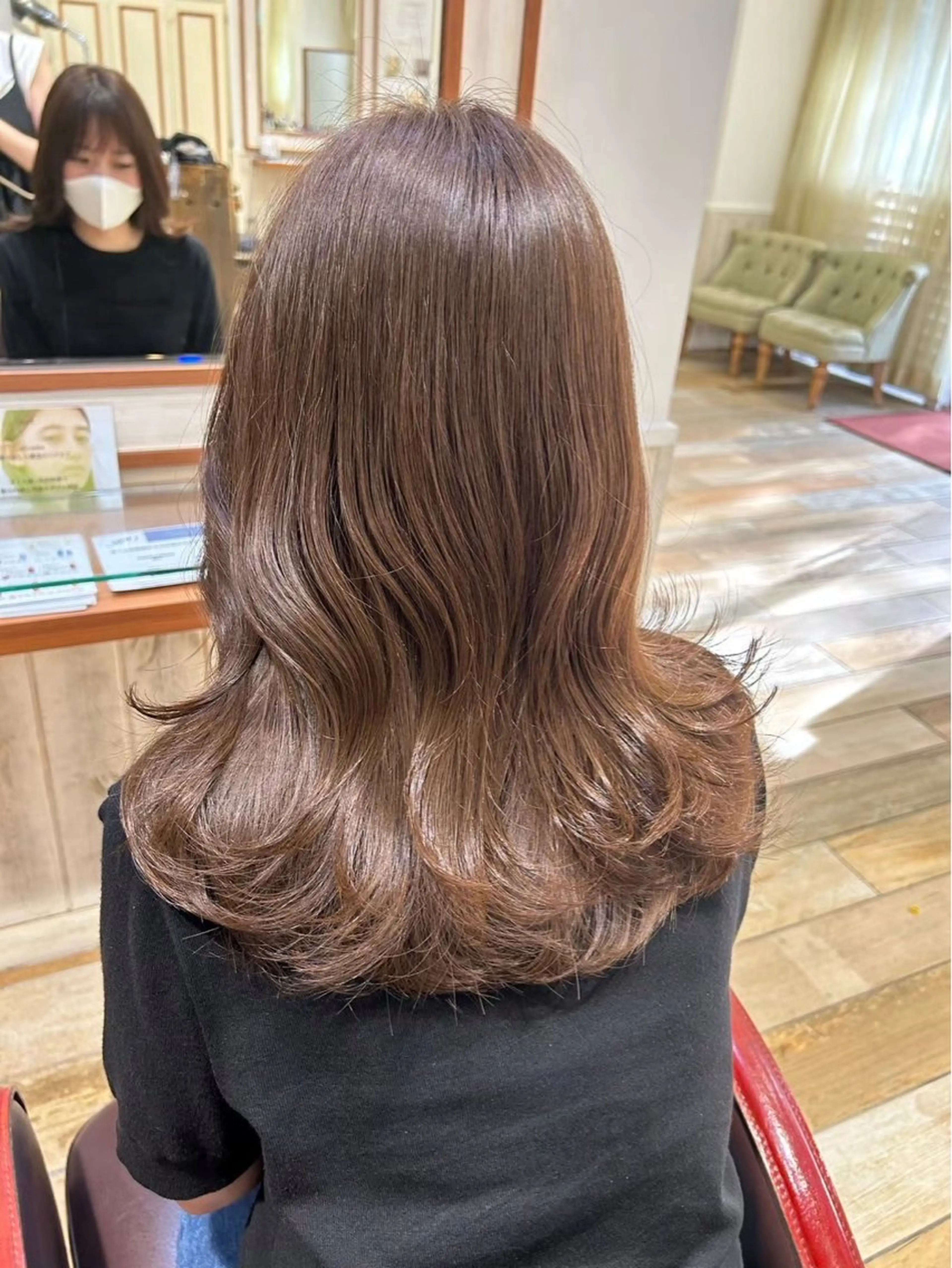 ロング ウルフレイヤー🐺 ヒナ🩶のヘアスタイル