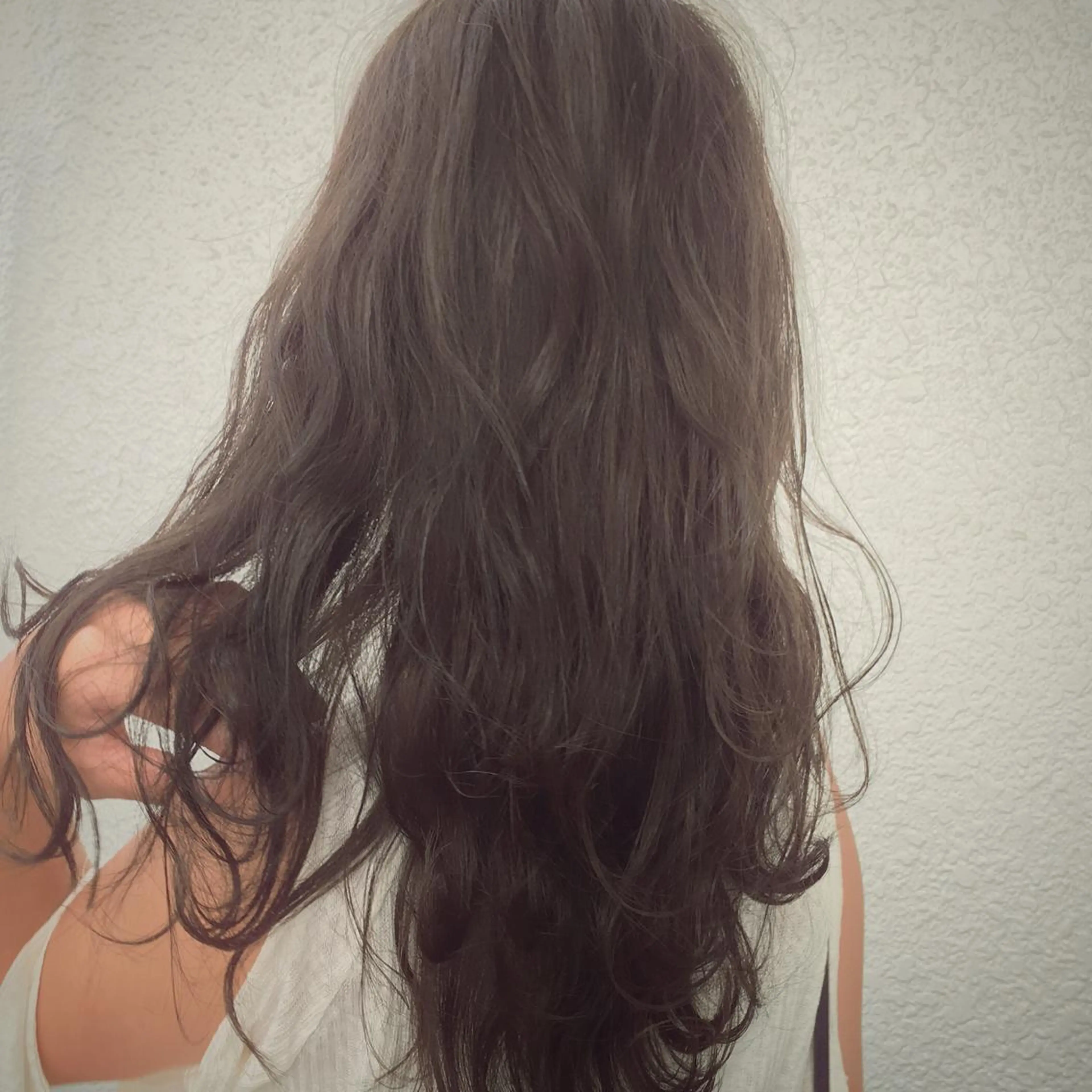 ミディアム セミロング ロング カラー ヘアアレンジ 小顔ショートヘア♪ TAKUMIのヘアスタイル