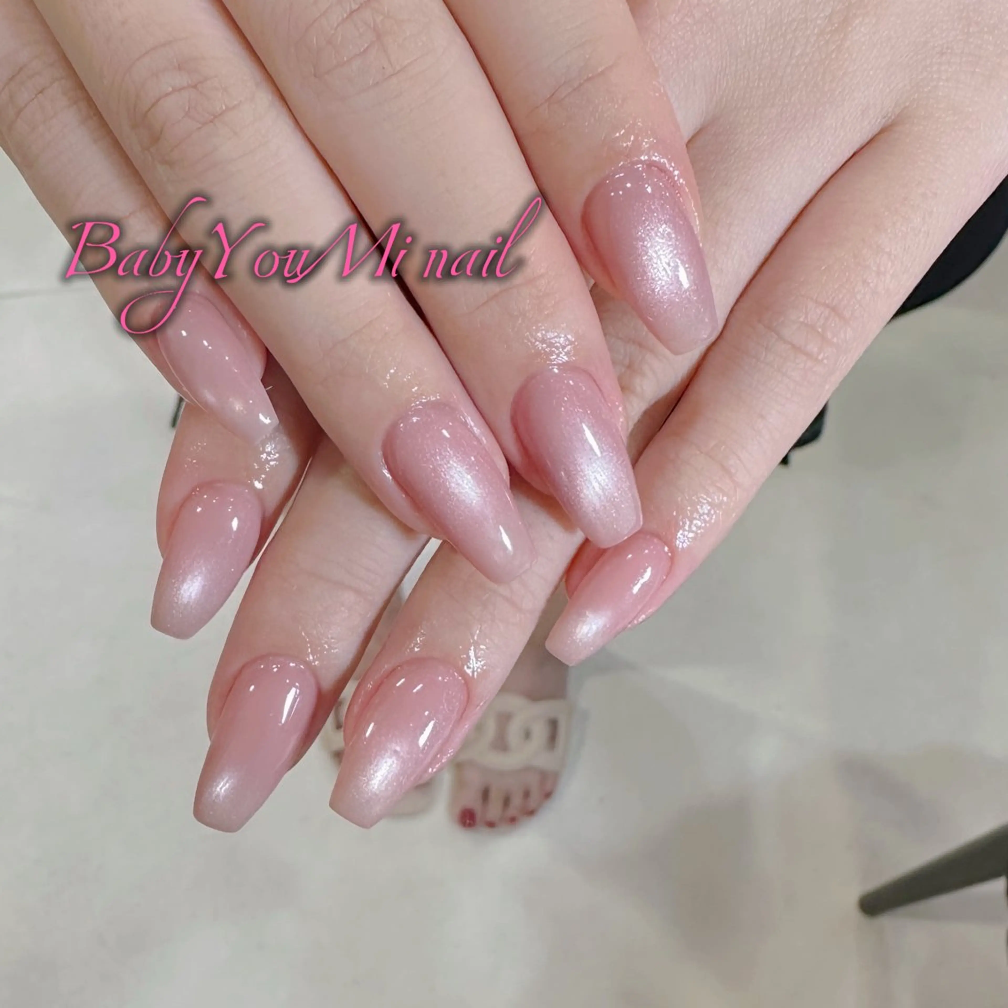 ネイル オーロラネイル フラワーネイル フットネイル フレンチネイル ジェルネイル ハンドネイル Oomiya 服部のネイルデザイン