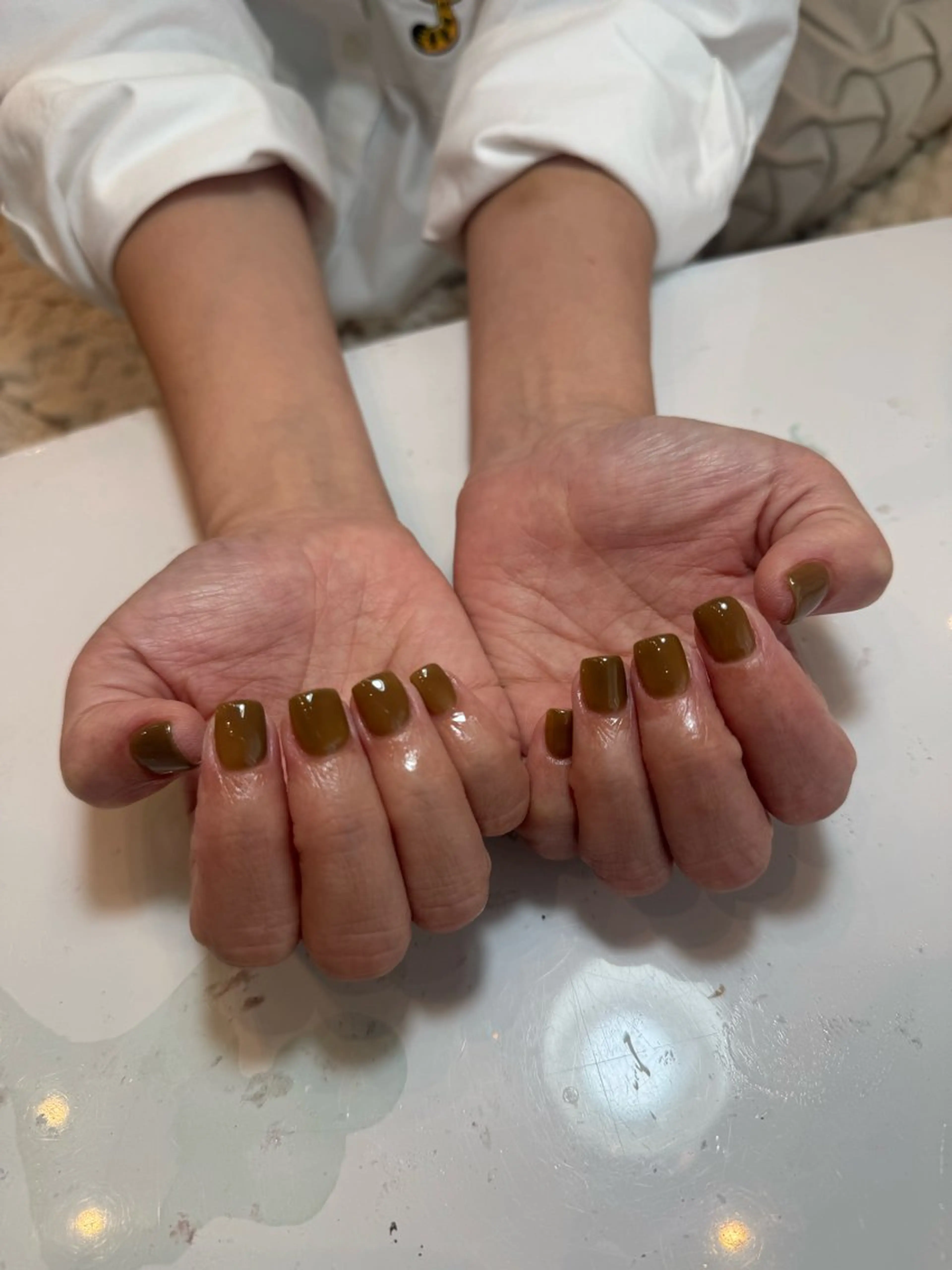 ネイル ワンカラーネイル Lucy's Eyelash & Nail 小倉店所属・mayu .のネイルデザイン