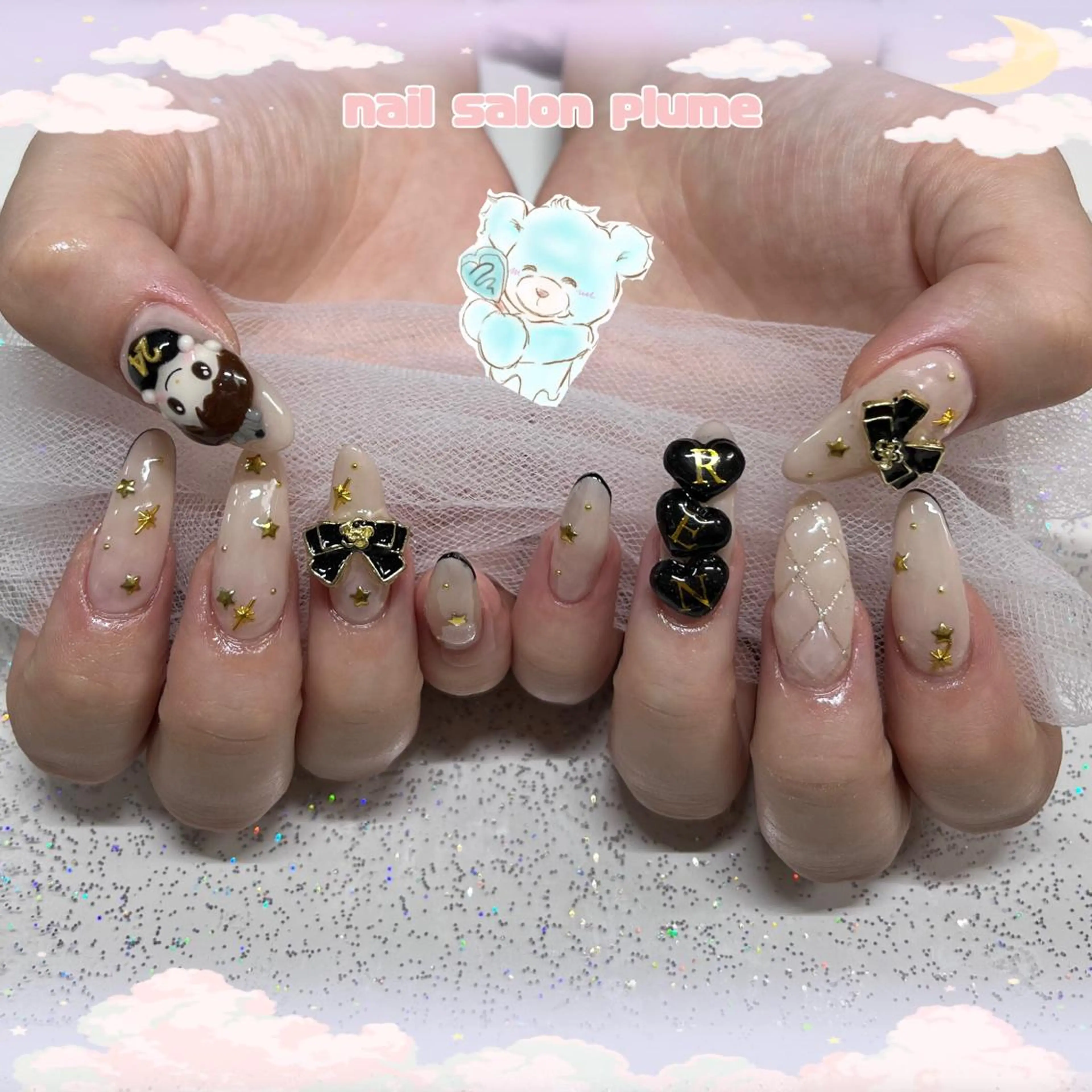 ネイル ハンドネイル plume nail ☆韓国ネイルのネイルデザイン