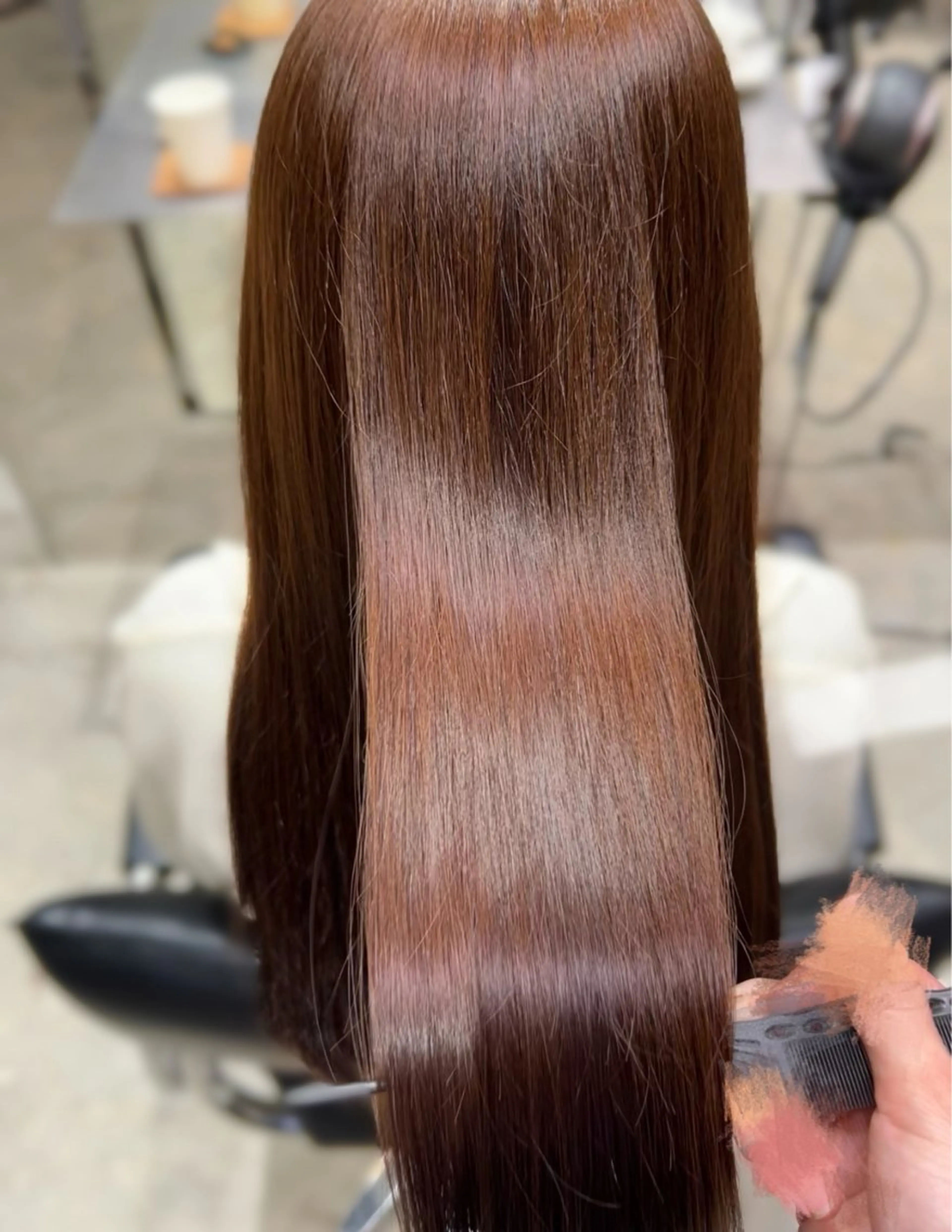 カラー ヘアカラー 艶カラー縮毛矯正/ SENA🥣🎀のヘアスタイル