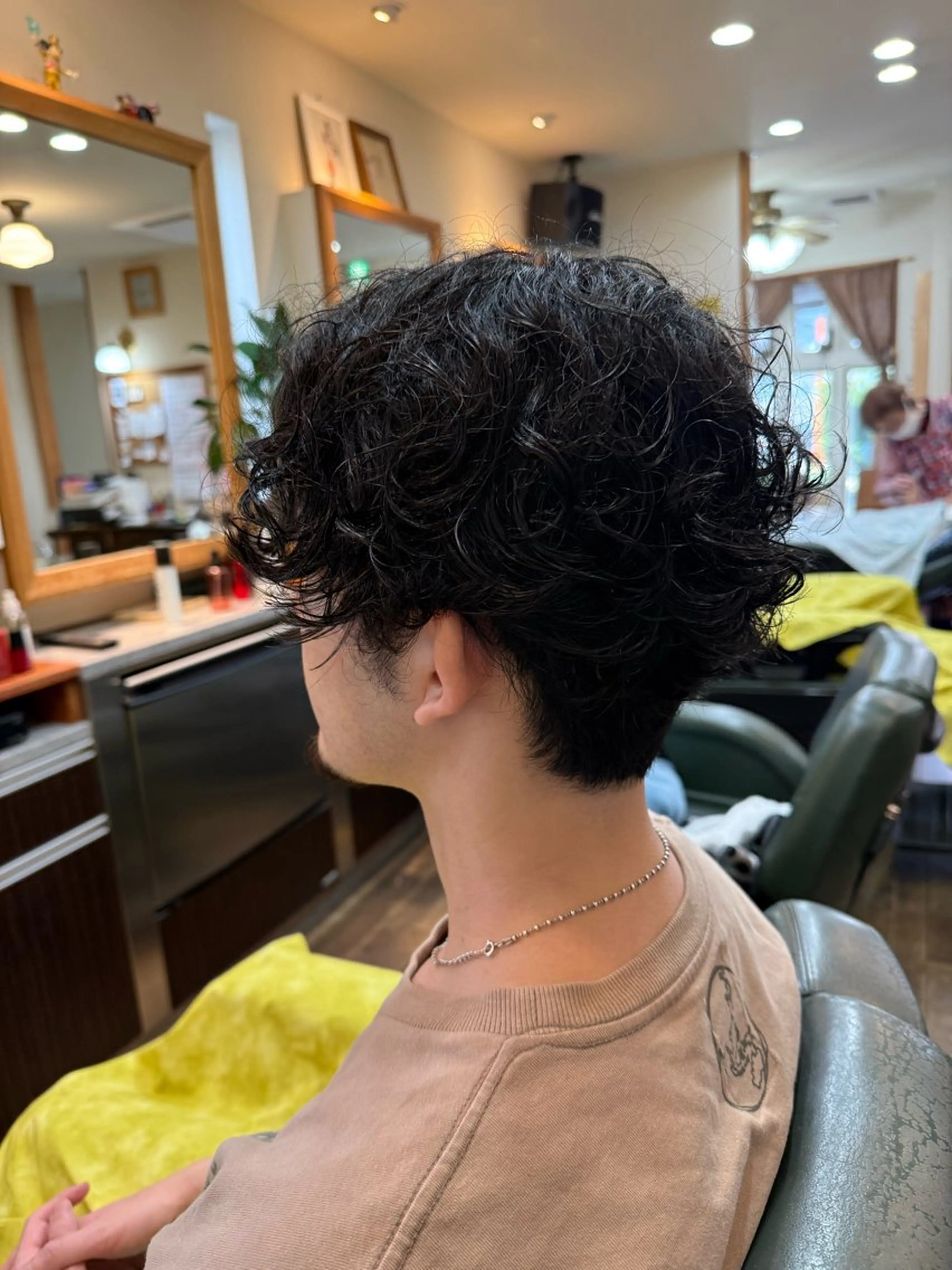 メンズ メンズパーマ ヘアーサロンマサ所属・安嶋 萌穂のヘアスタイル