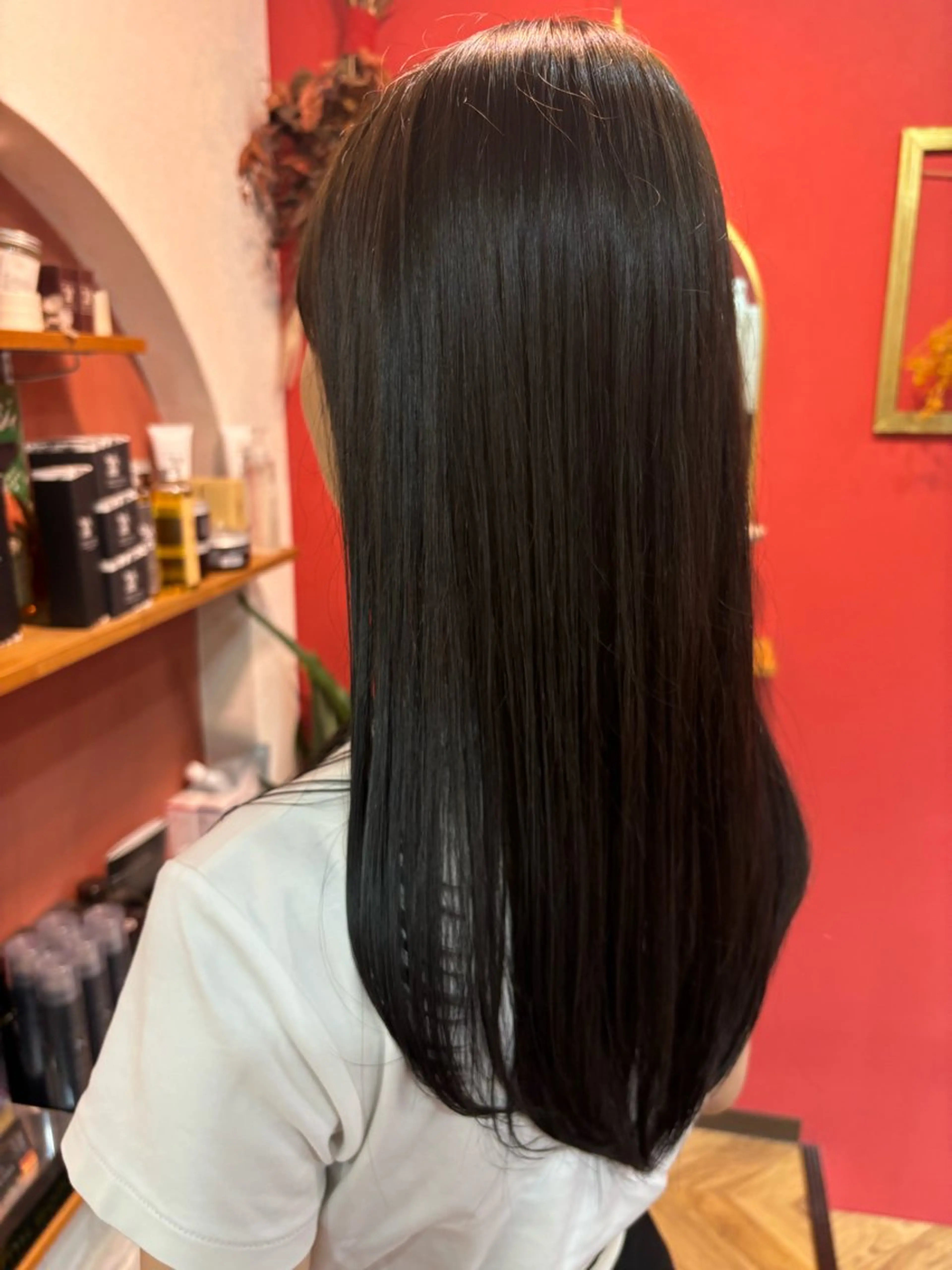 ロング 大久保 愛のヘアスタイル