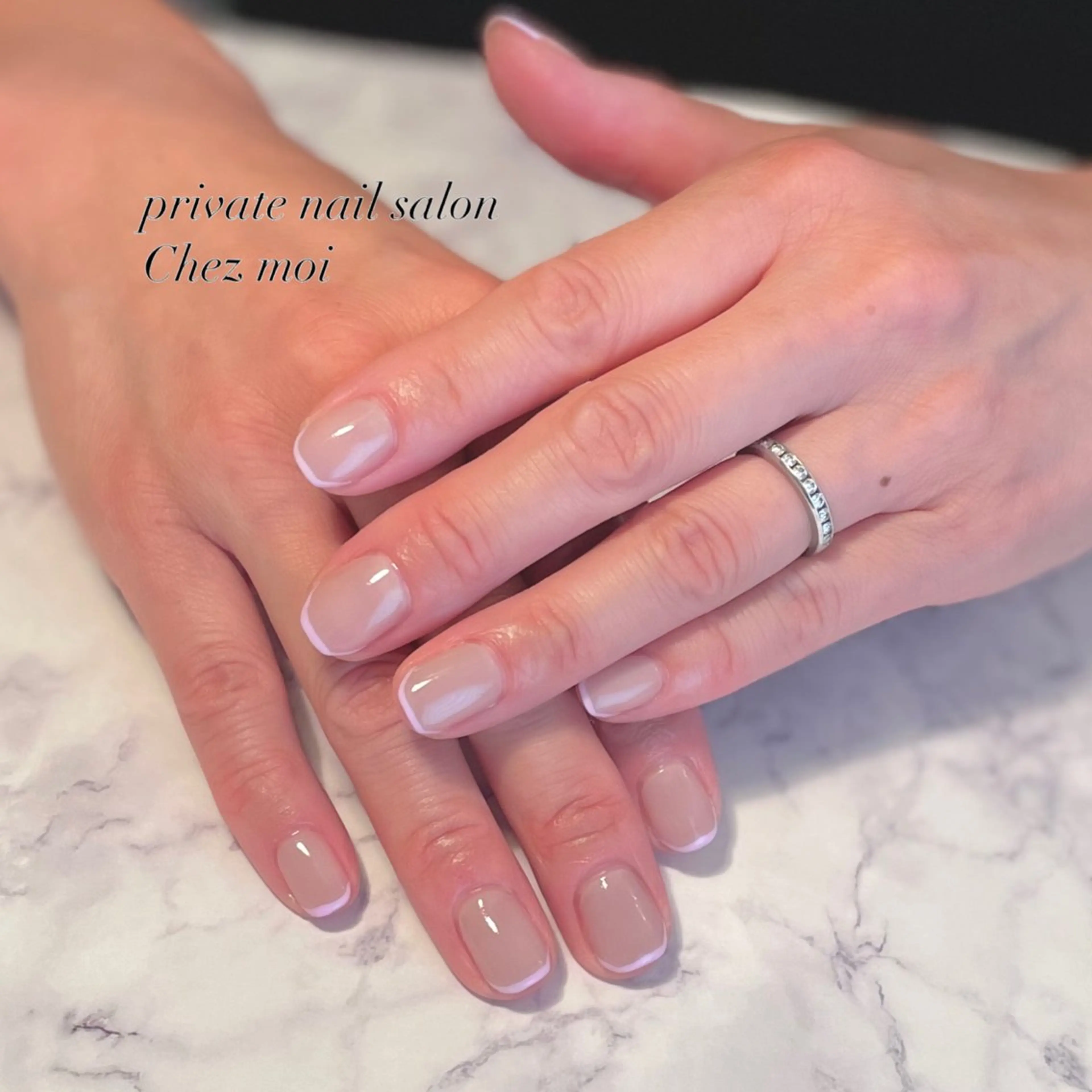 ネイル フレンチネイル KOMINE TOMOKOのネイルデザイン