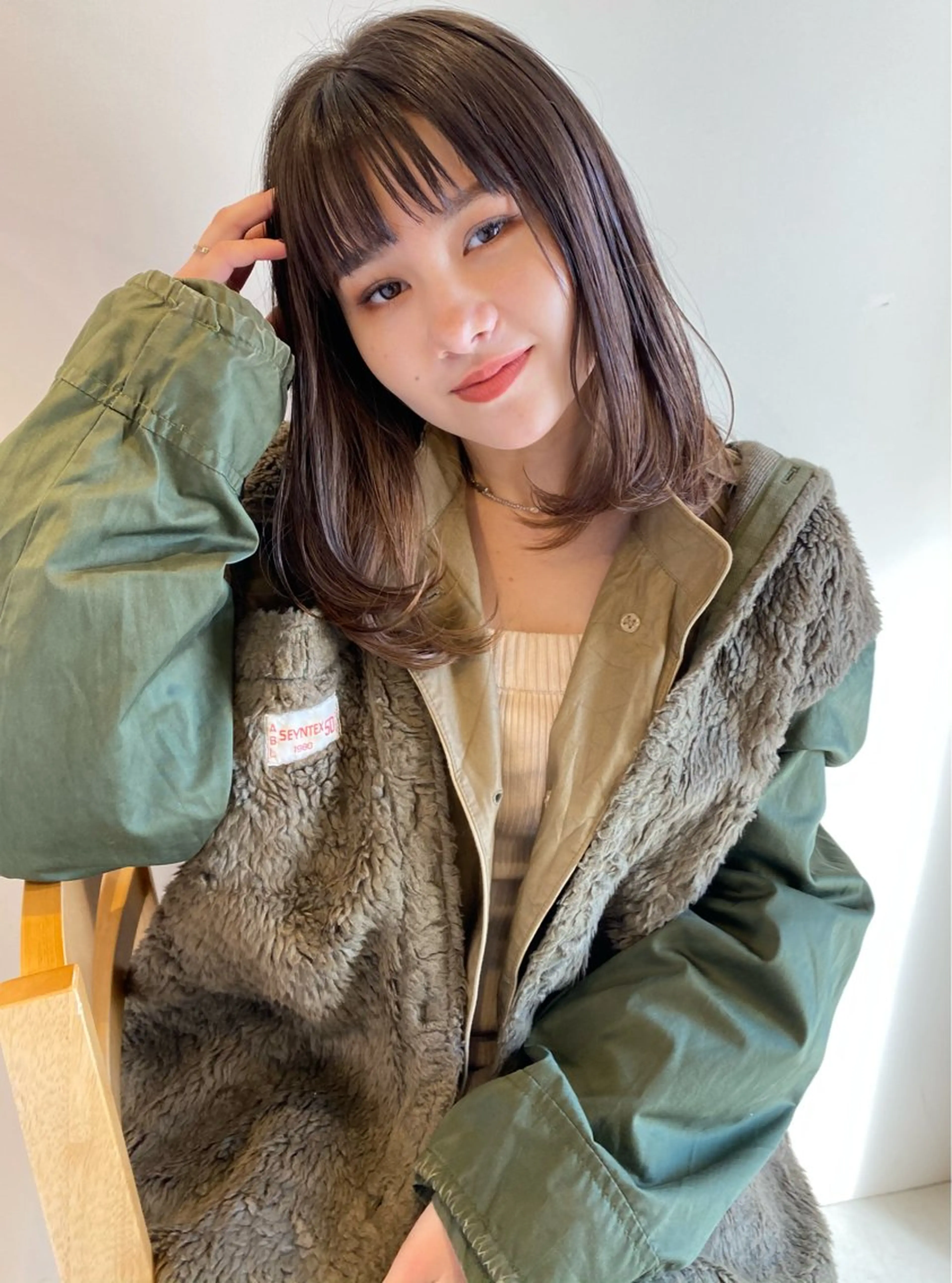 ロング カラー 当日予約大歓迎💗 依田瑞希のヘアスタイル