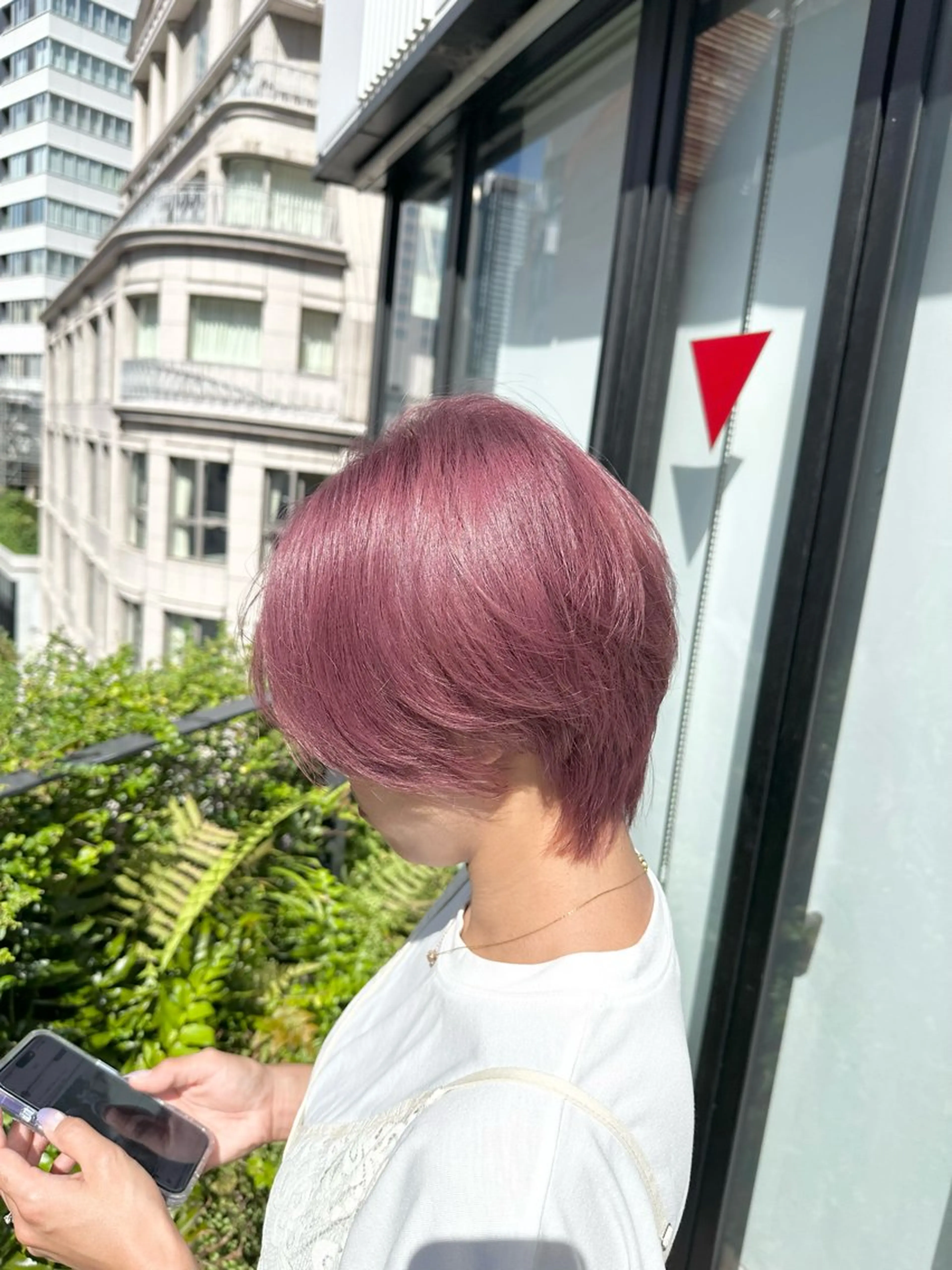 ショート カット ヘアカラー 梅田/茶屋町/ハイト ーン/kizunaのヘアスタイル