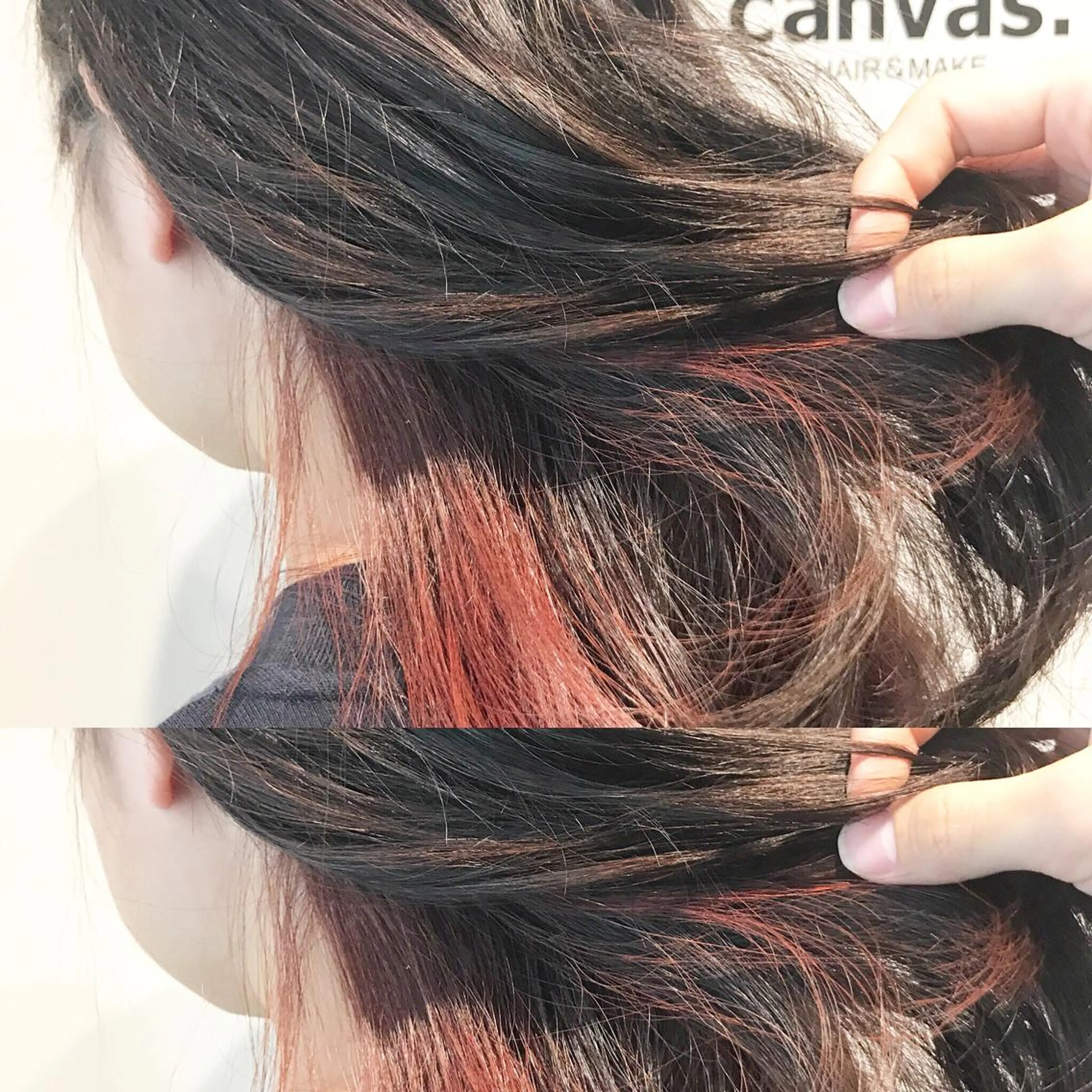 カラー インナーカラー カット ヘアカラー トリートメント ショートヘア💫 ハイトーン西田拓馬のヘアスタイル