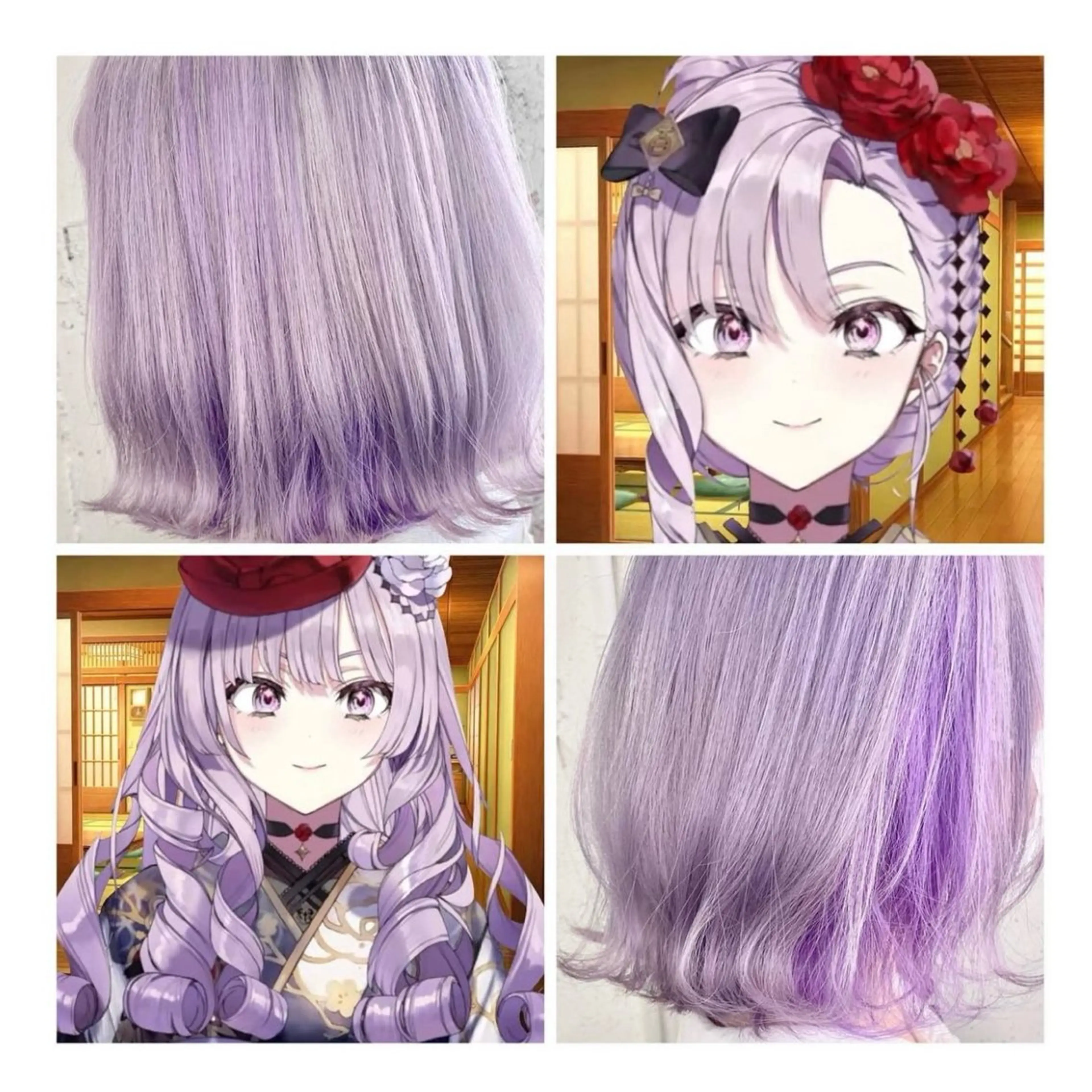 ショート カラー ブリーチ ラベンダーカラー ヘアカラー GARU-ガル-所属・TSUNO🦖 派手髪/オタク美容師のヘアスタイル