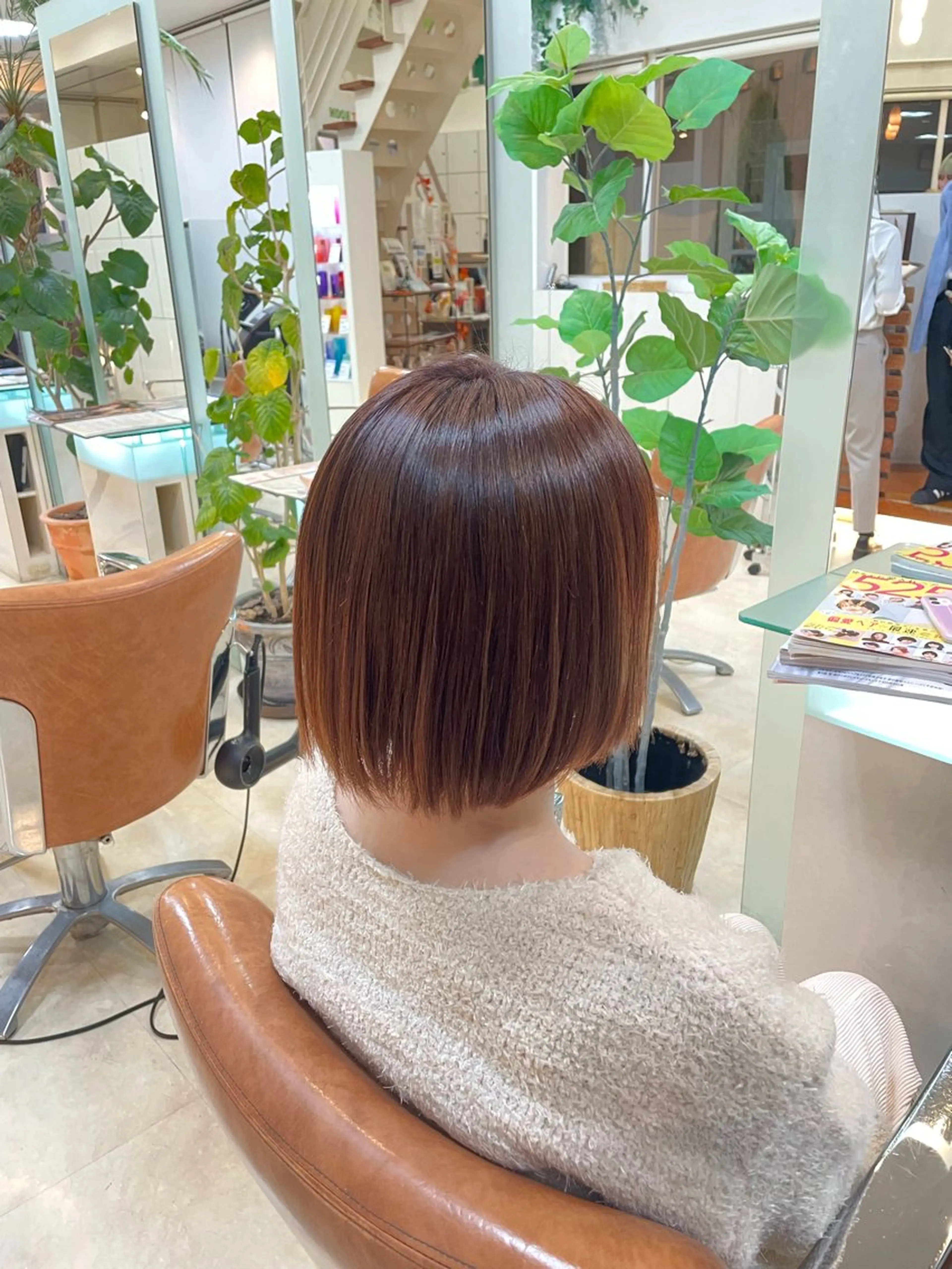 ショート カラー レッドカラー chic大宮東口所属・🔥大宮メンズ特化 ﾒﾝｽﾞﾍｱ伊藤🔥のヘアスタイル