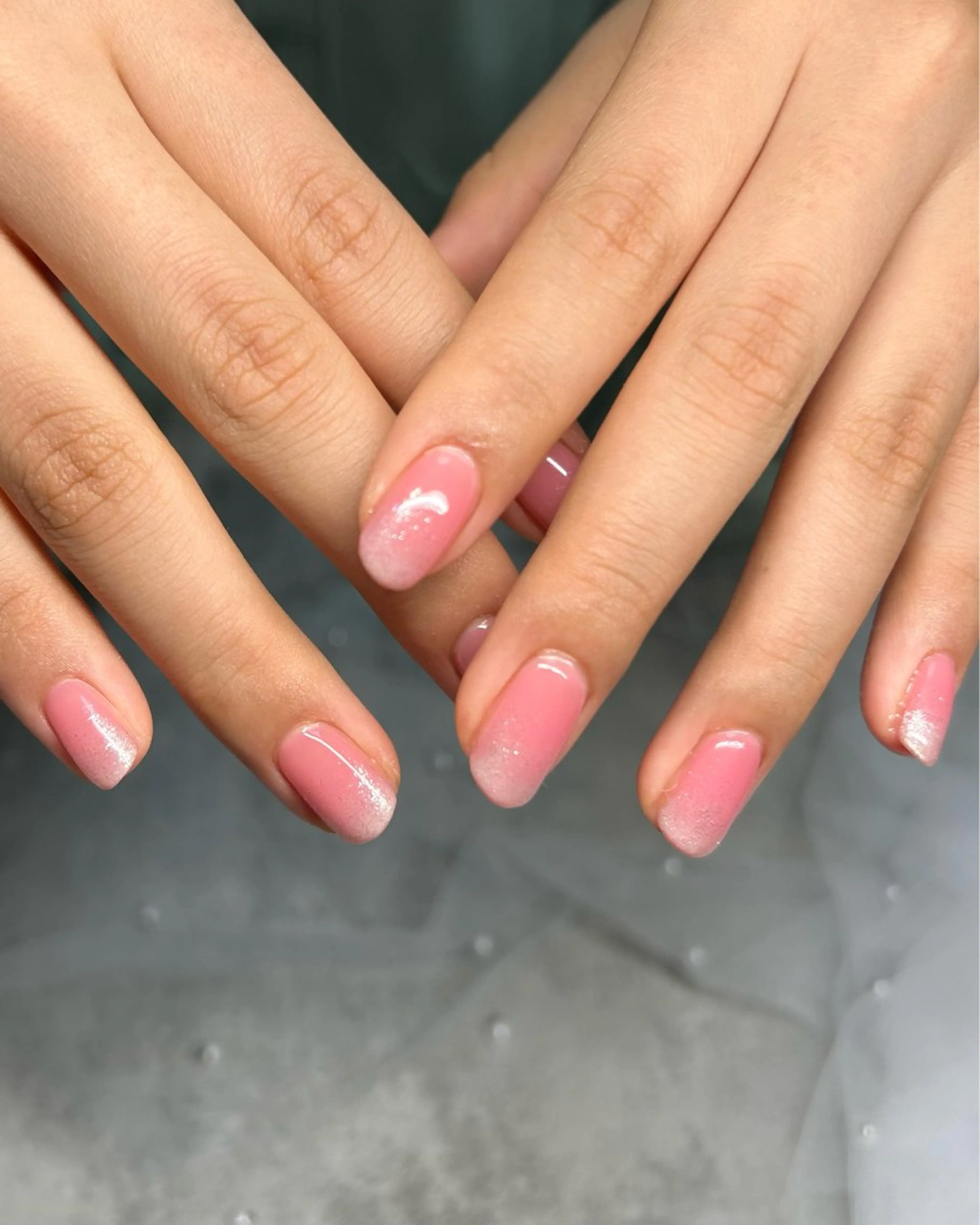 ネイル グラデーション ten nail salon　かえでのネイルデザイン