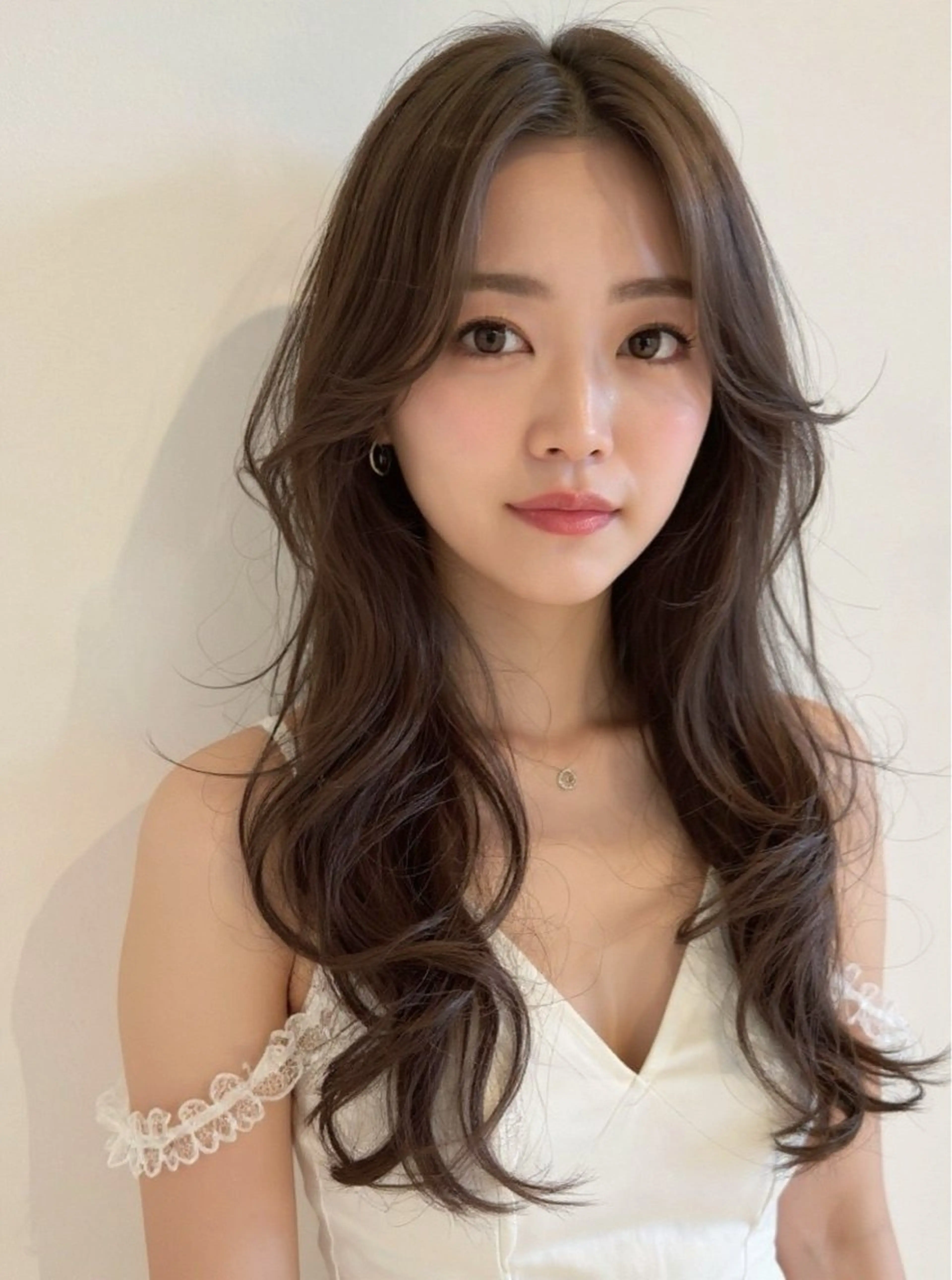 ミディアム カット ヘアカラー トリートメント VLOW nex the salon所属・韓国風/髪質改善/ ナガヤアキラのヘアスタイル