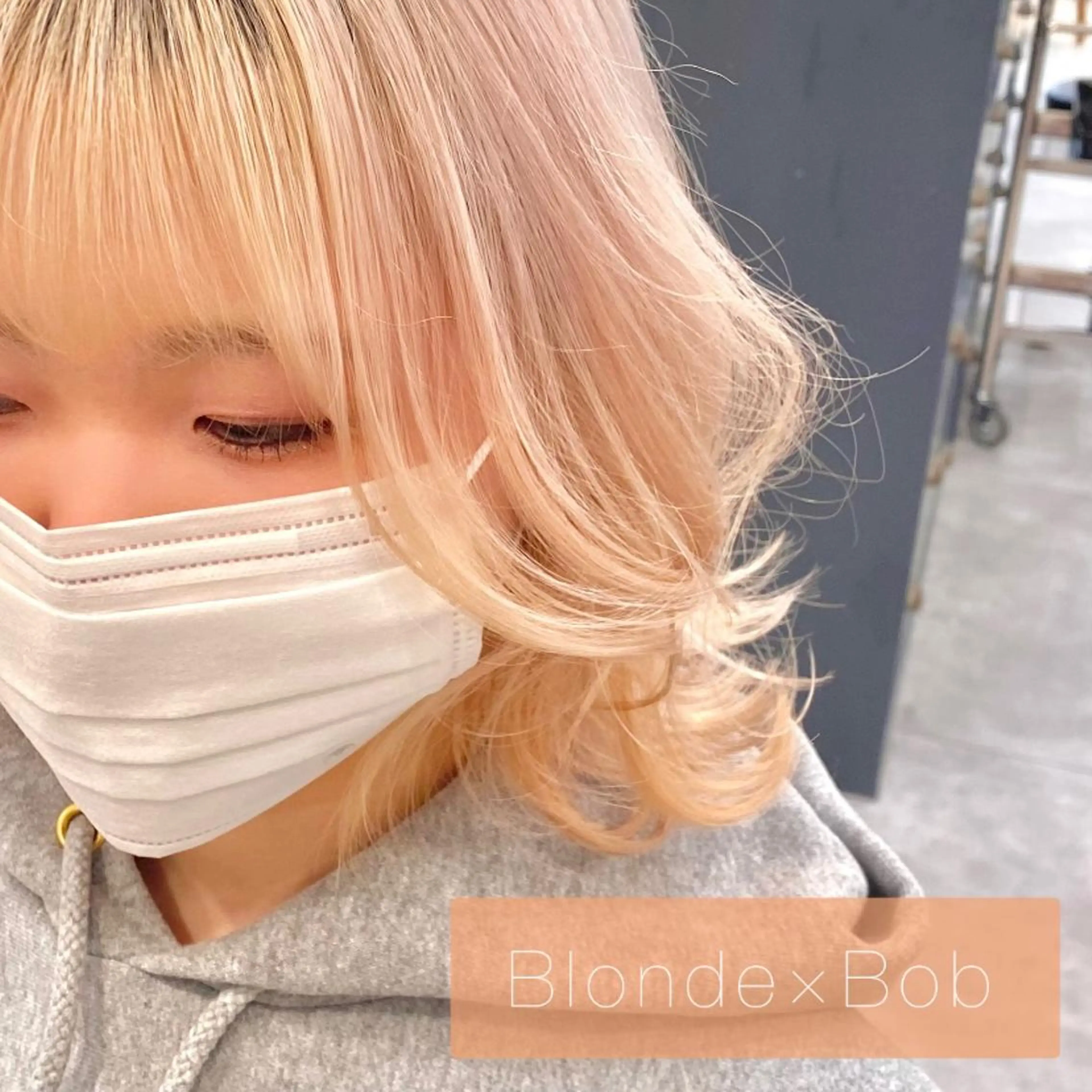 ショート little salt 渋谷店所属・akina＊ブリーチ ♡トレンドヘアのヘアスタイル