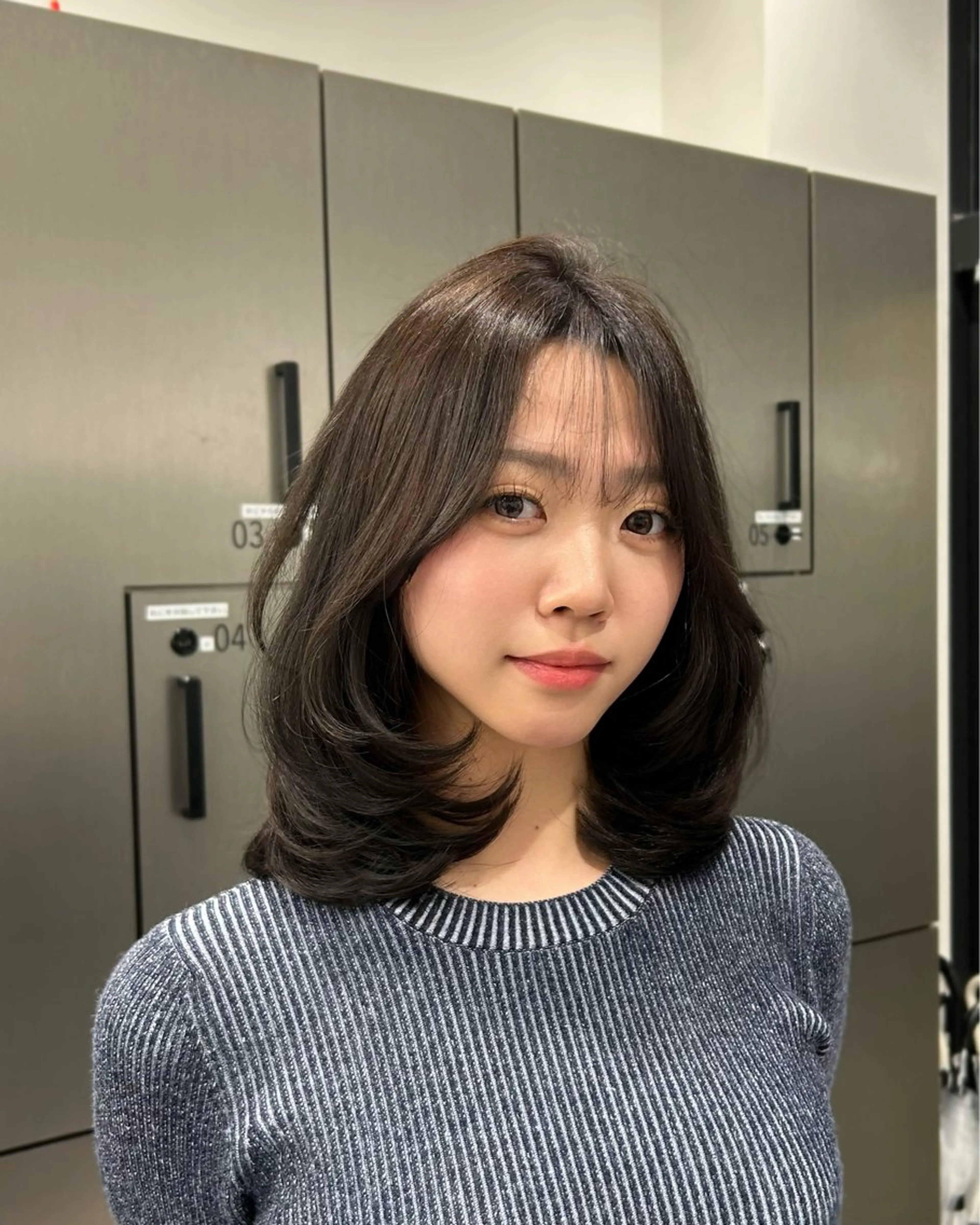 ロング ボブ レイヤーカット 大人レイヤー/艶髪 🇺🇸TOMONAのヘアスタイル