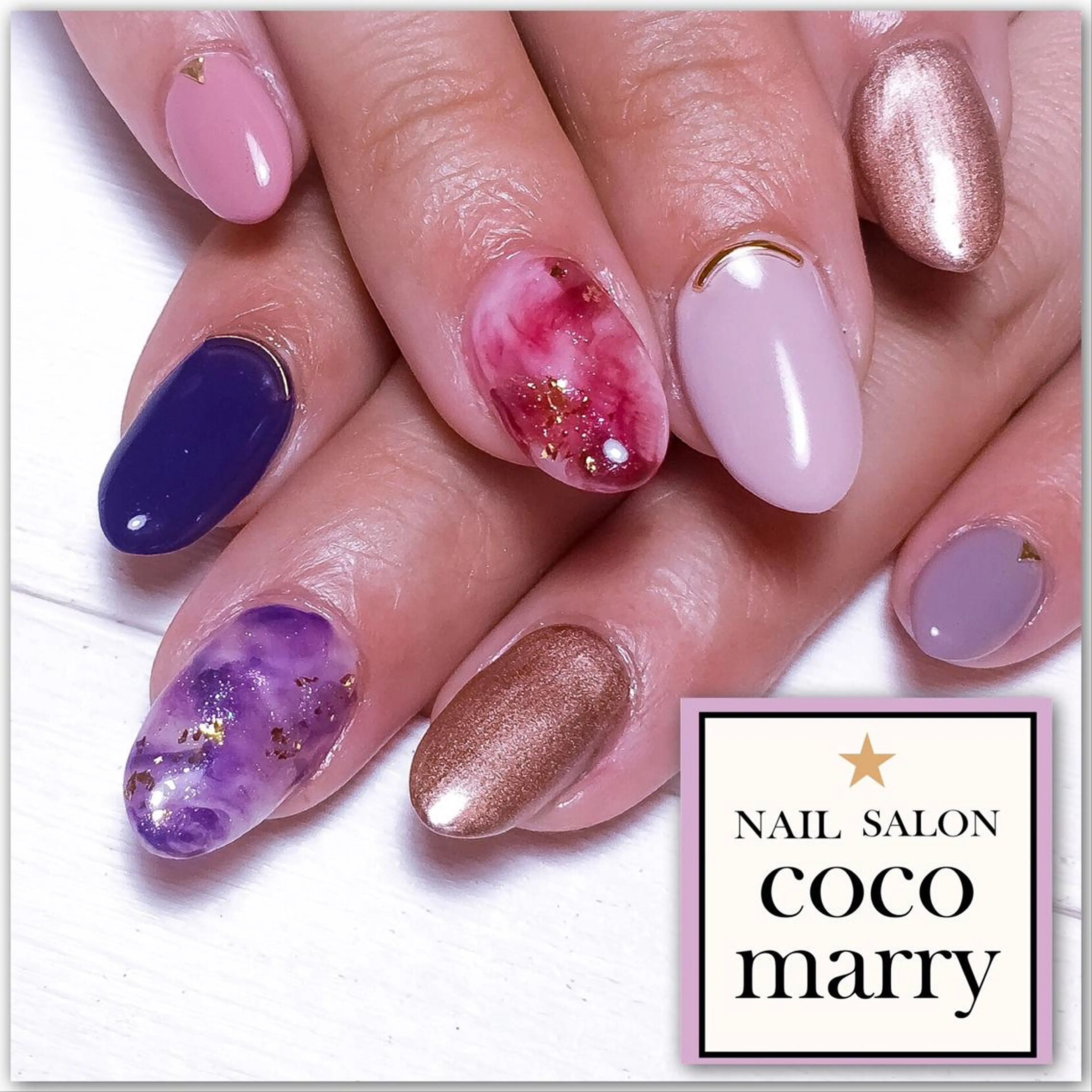 ネイル coco marry のネイルデザイン