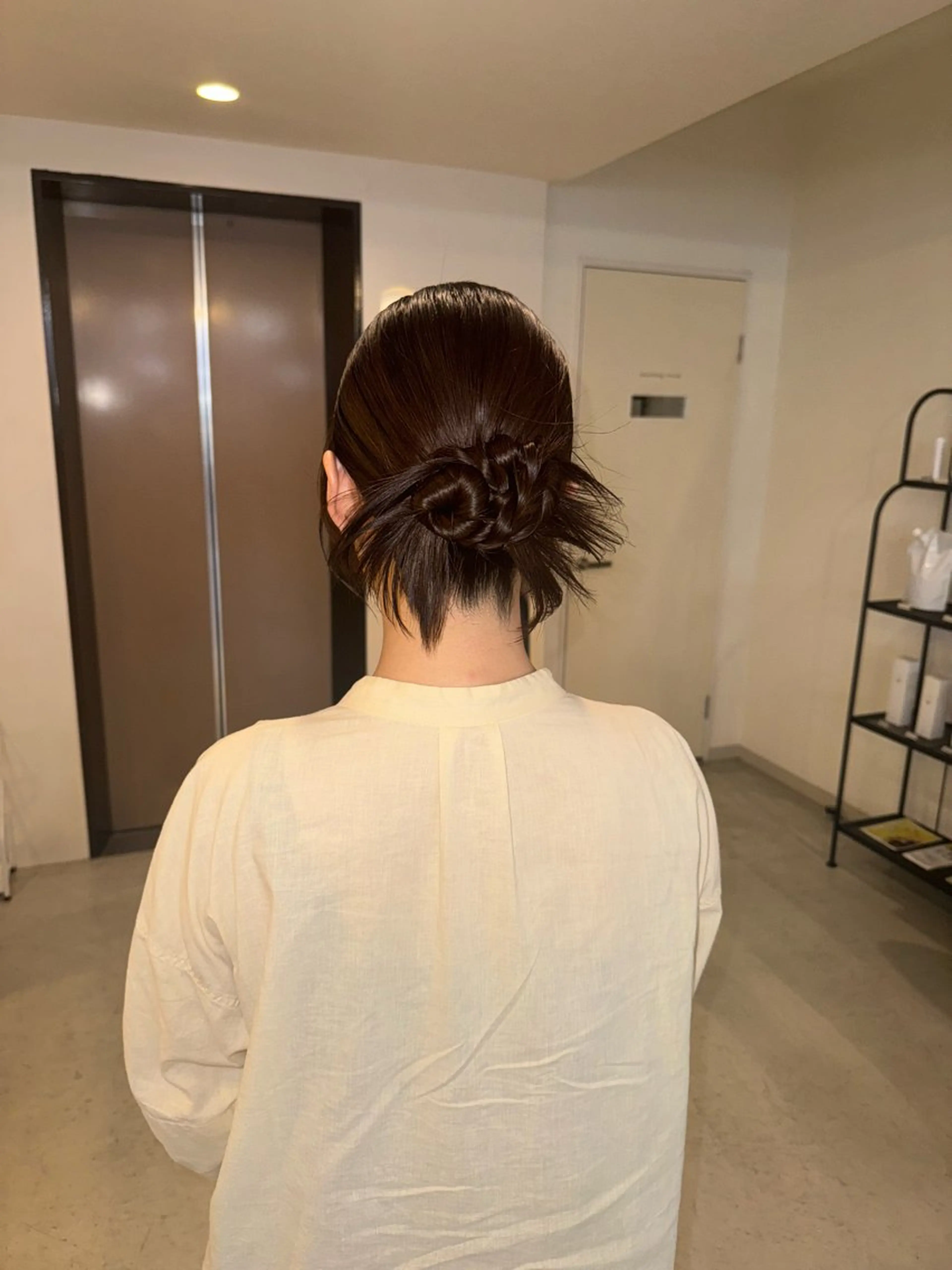 ヘアセット 野間 奈津子のヘアスタイル