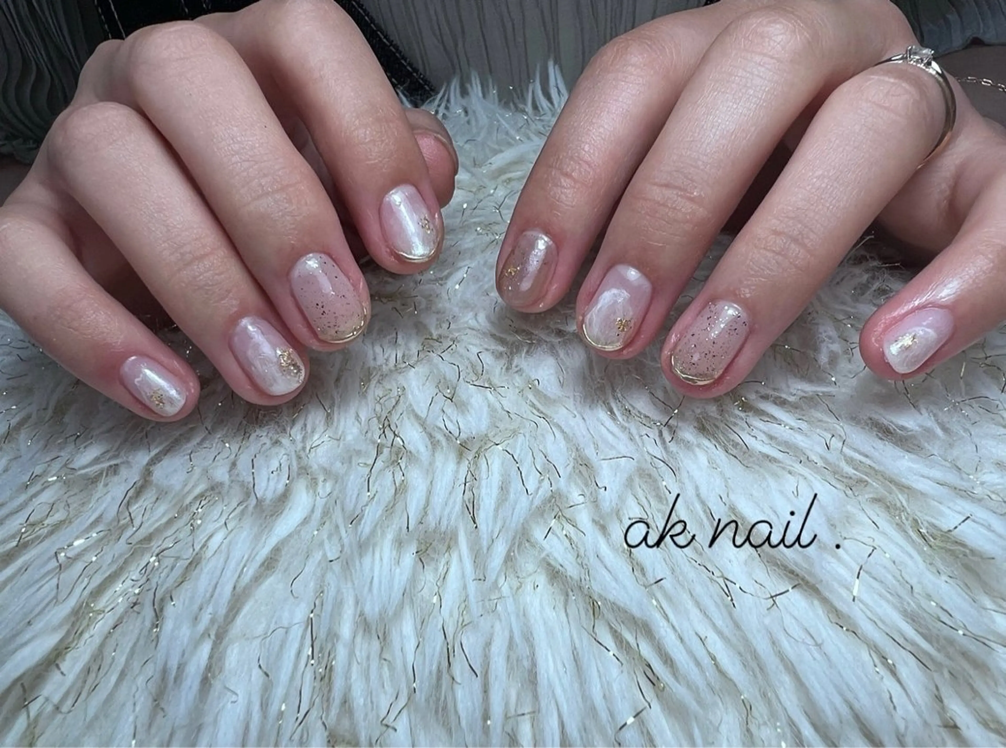 ネイル ハンドネイル ak nail .のネイルデザイン