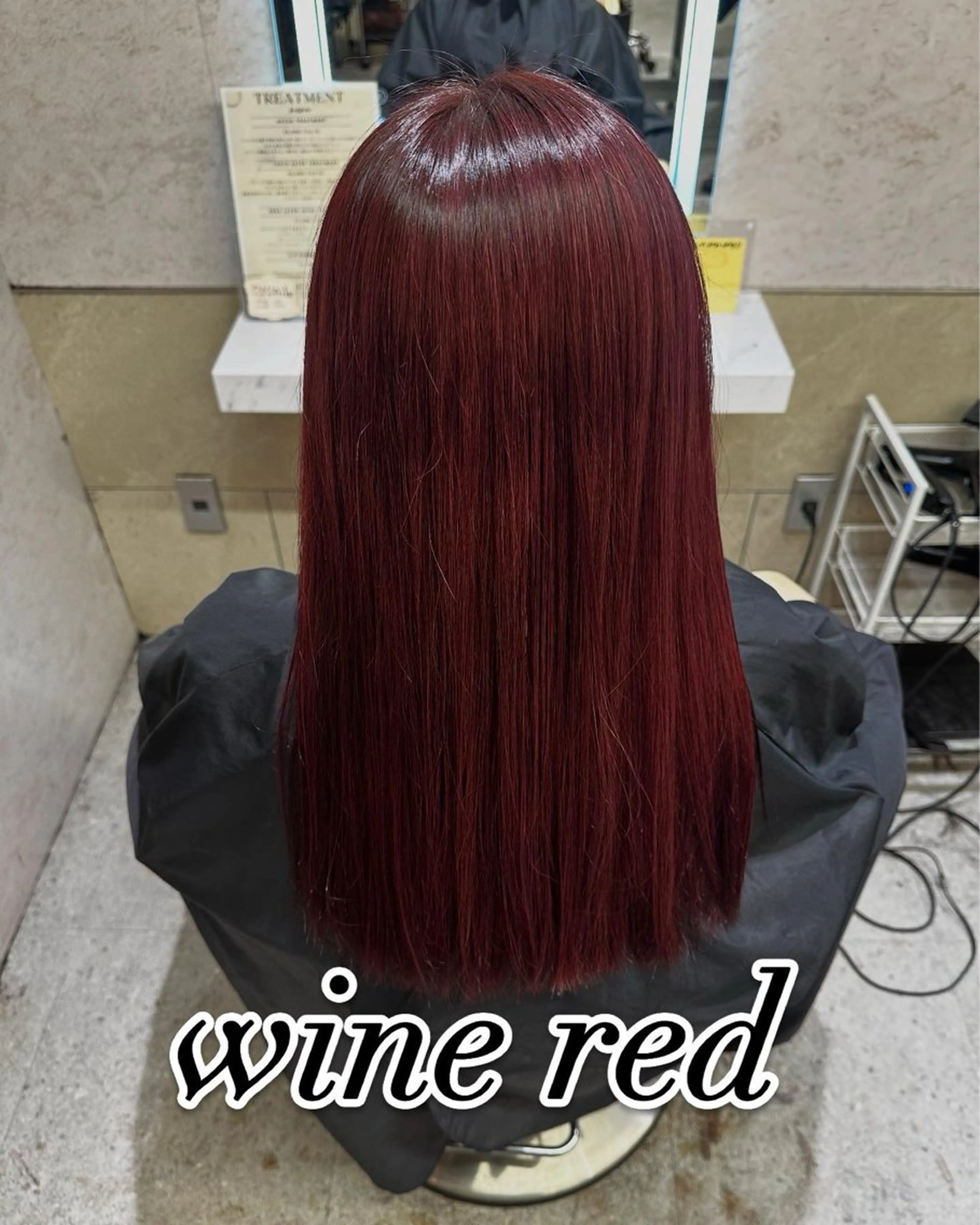 ロング カラー ブリーチ カット ヘアカラー トリートメント 佐藤 悠斗のヘアスタイル