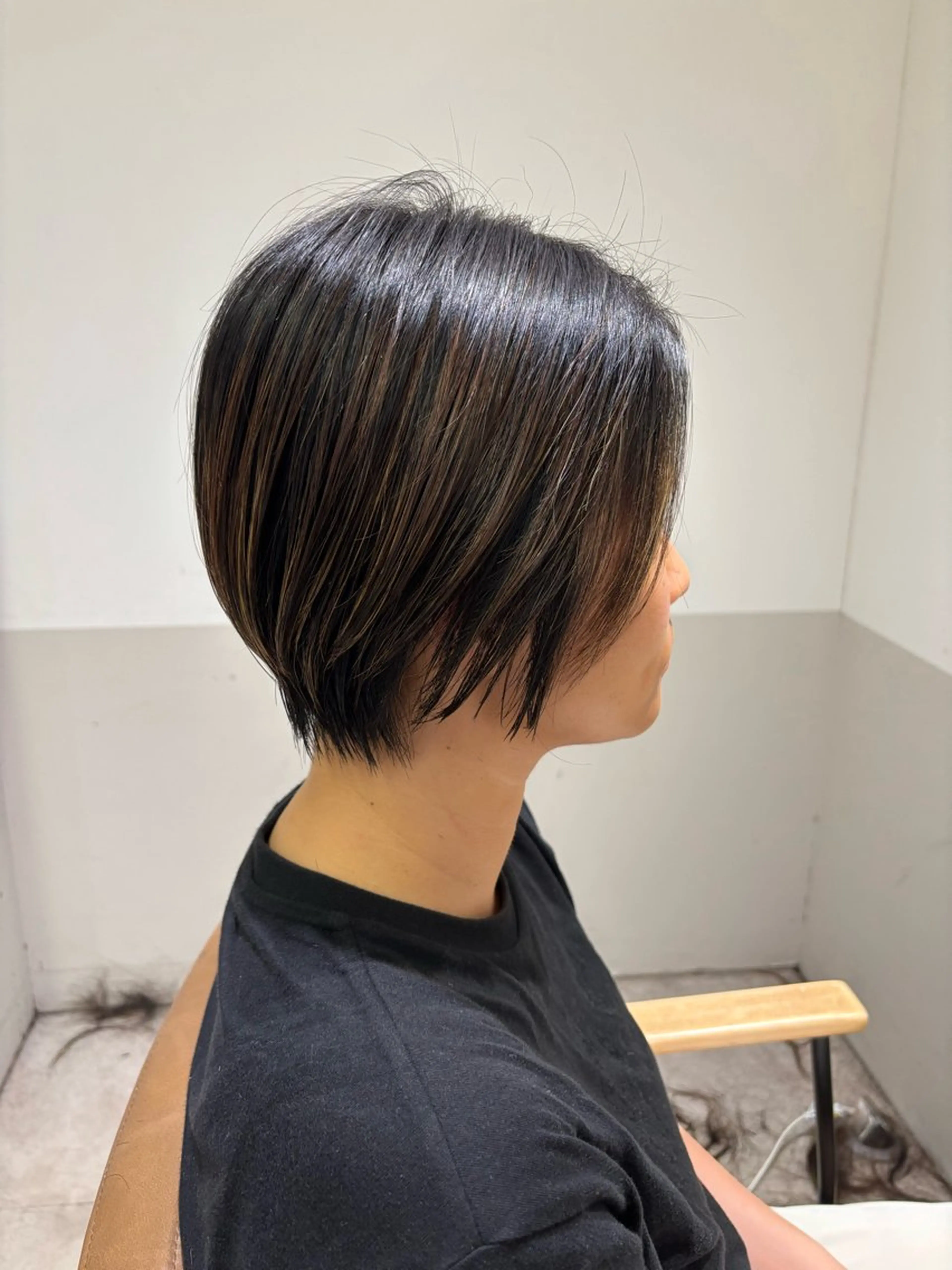 ショート レイヤー／ショート 似合わせ🥇のヘアスタイル