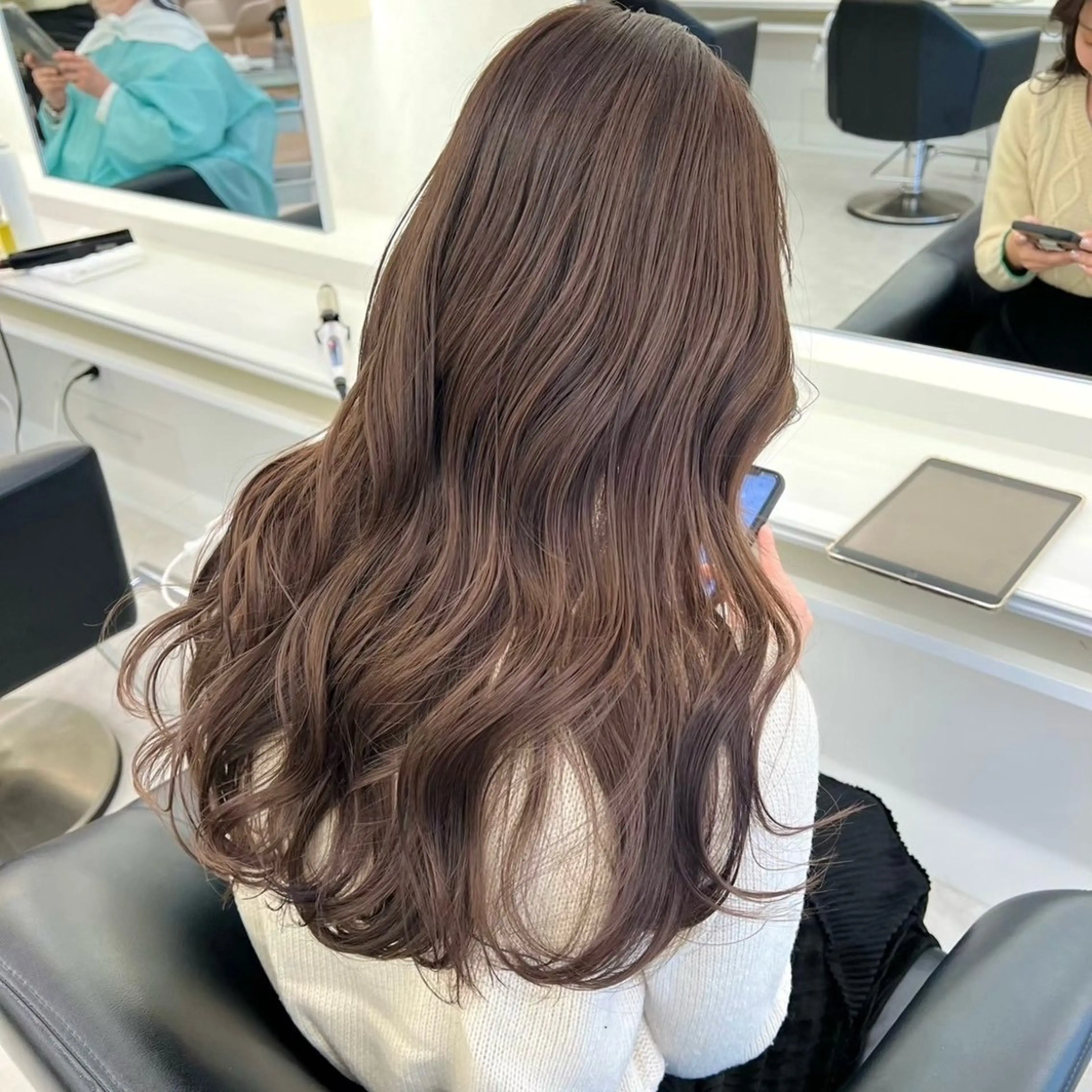 ロング ヘアカラー ParveMix /石田 佳澄🩶のヘアスタイル