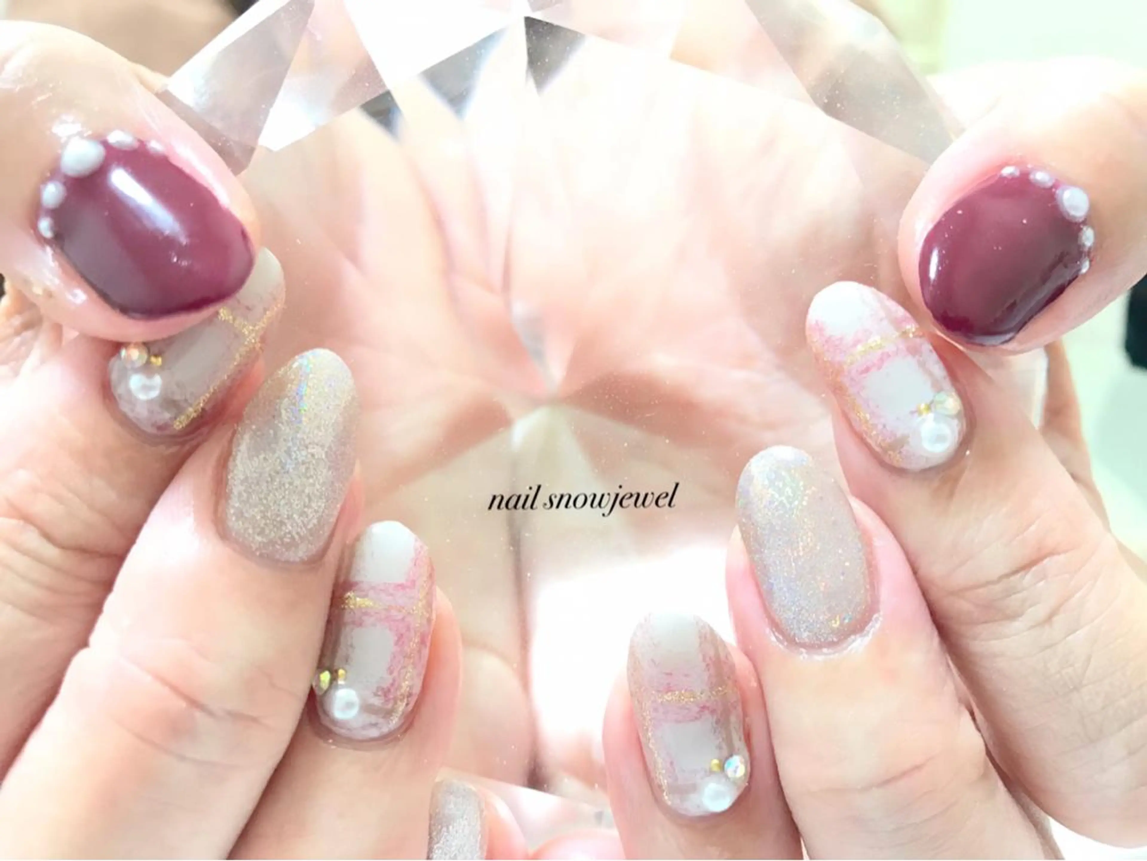ネイル nail snowjewelのネイルデザイン
