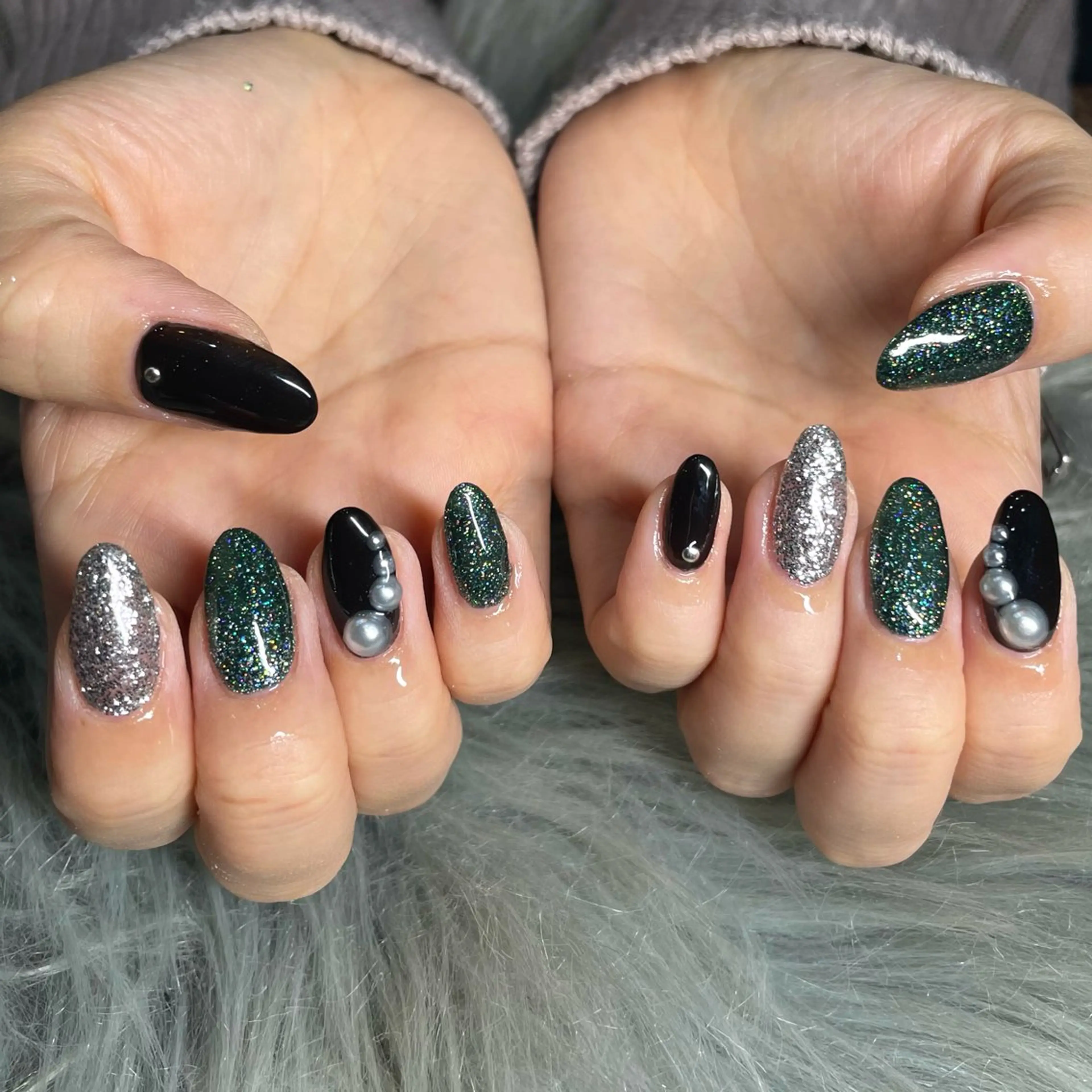 ネイル ハンドネイル IROHA NAIL 三条河原町店所属・IROHA NAIL Kurumi🪽🫧のネイルデザイン