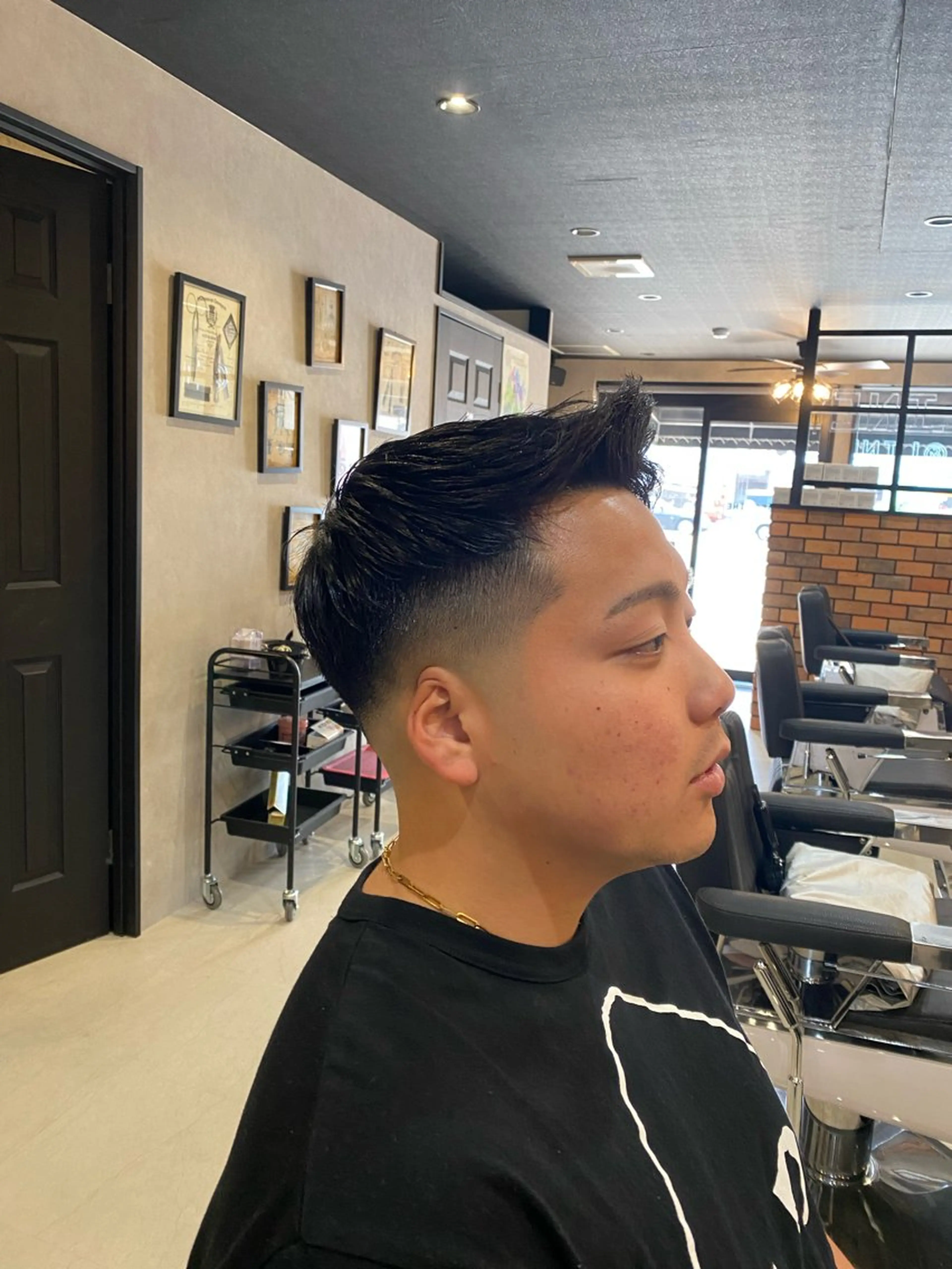 ショート メンズ 居原 凜太郎のヘアスタイル