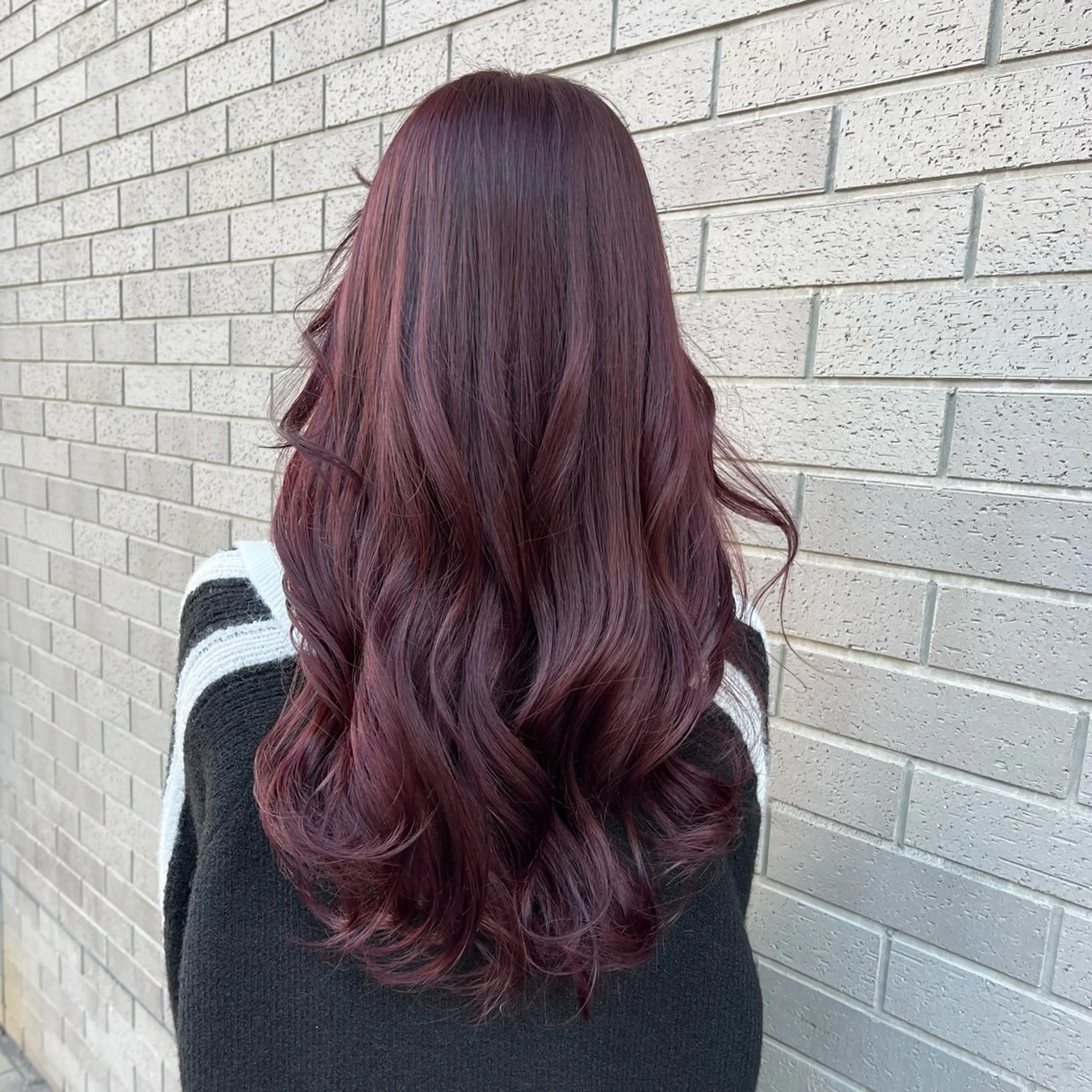 カラー ヘアカラー 江波戸 恵のヘアスタイル