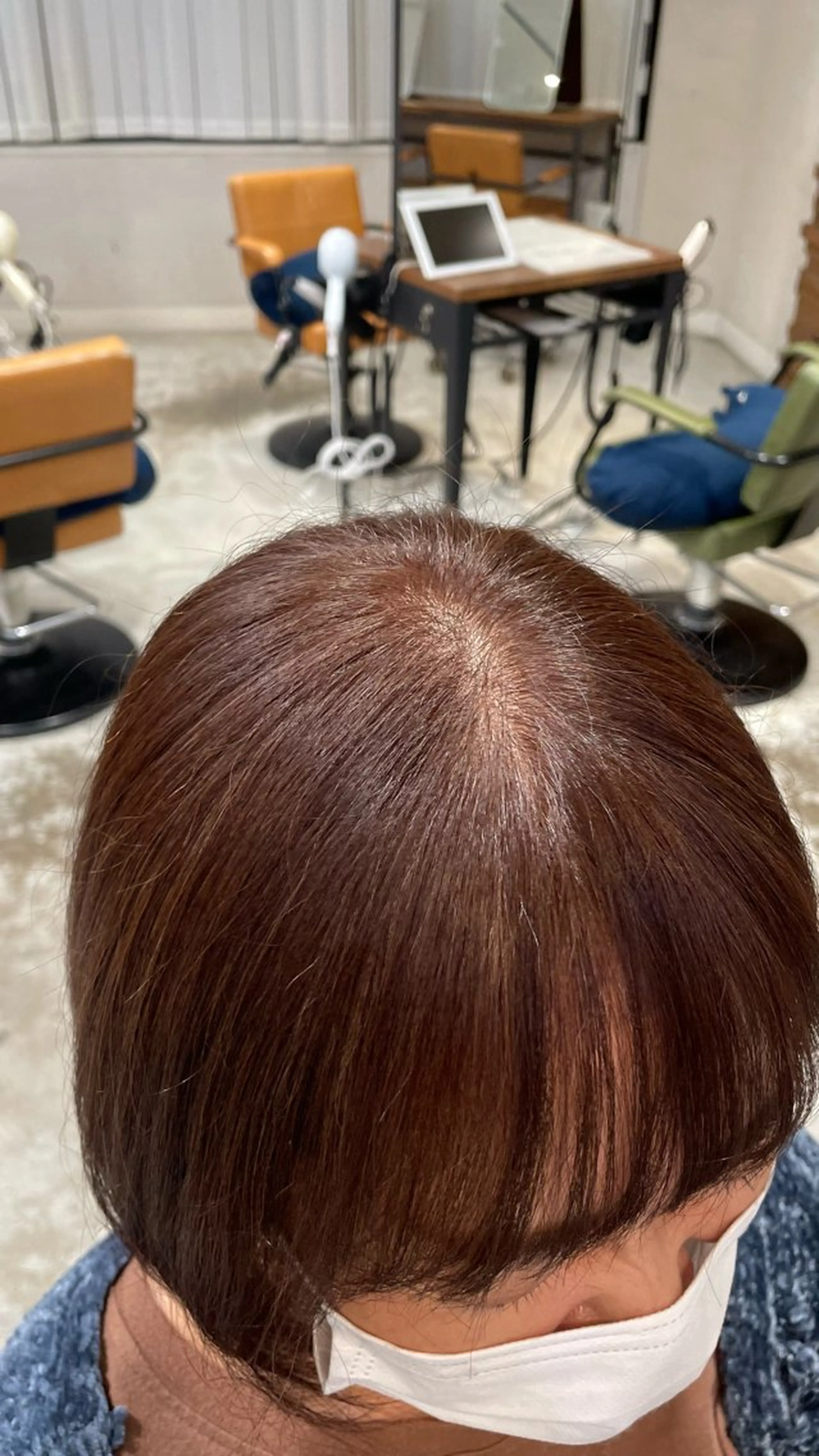 ミディアム はやしだ あおいのヘアスタイル