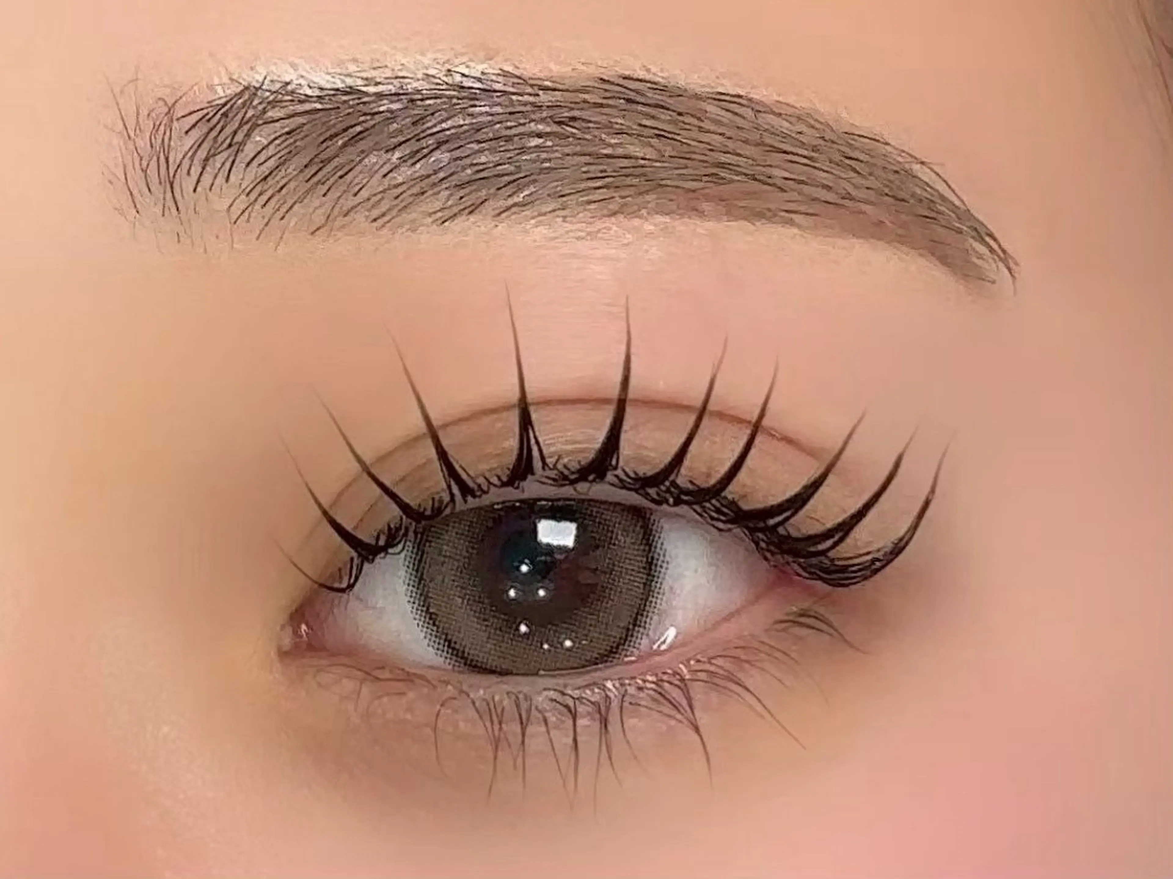 マツエク・マツパ 松山 甘奈のマツエク・マツパデザイン