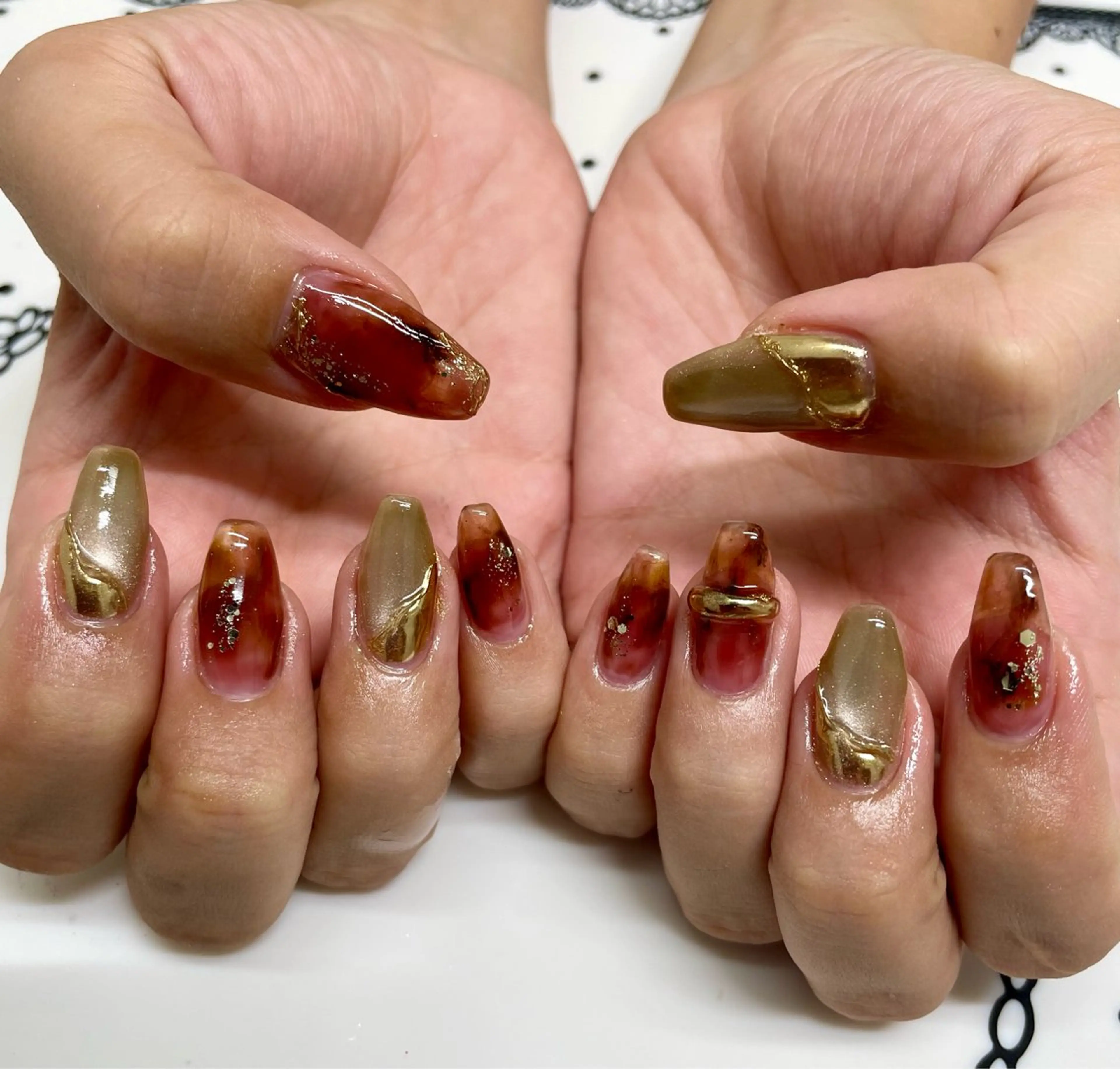 ネイル ハンドネイル nailsalon sugarr所属・nailist cocoのネイルデザイン