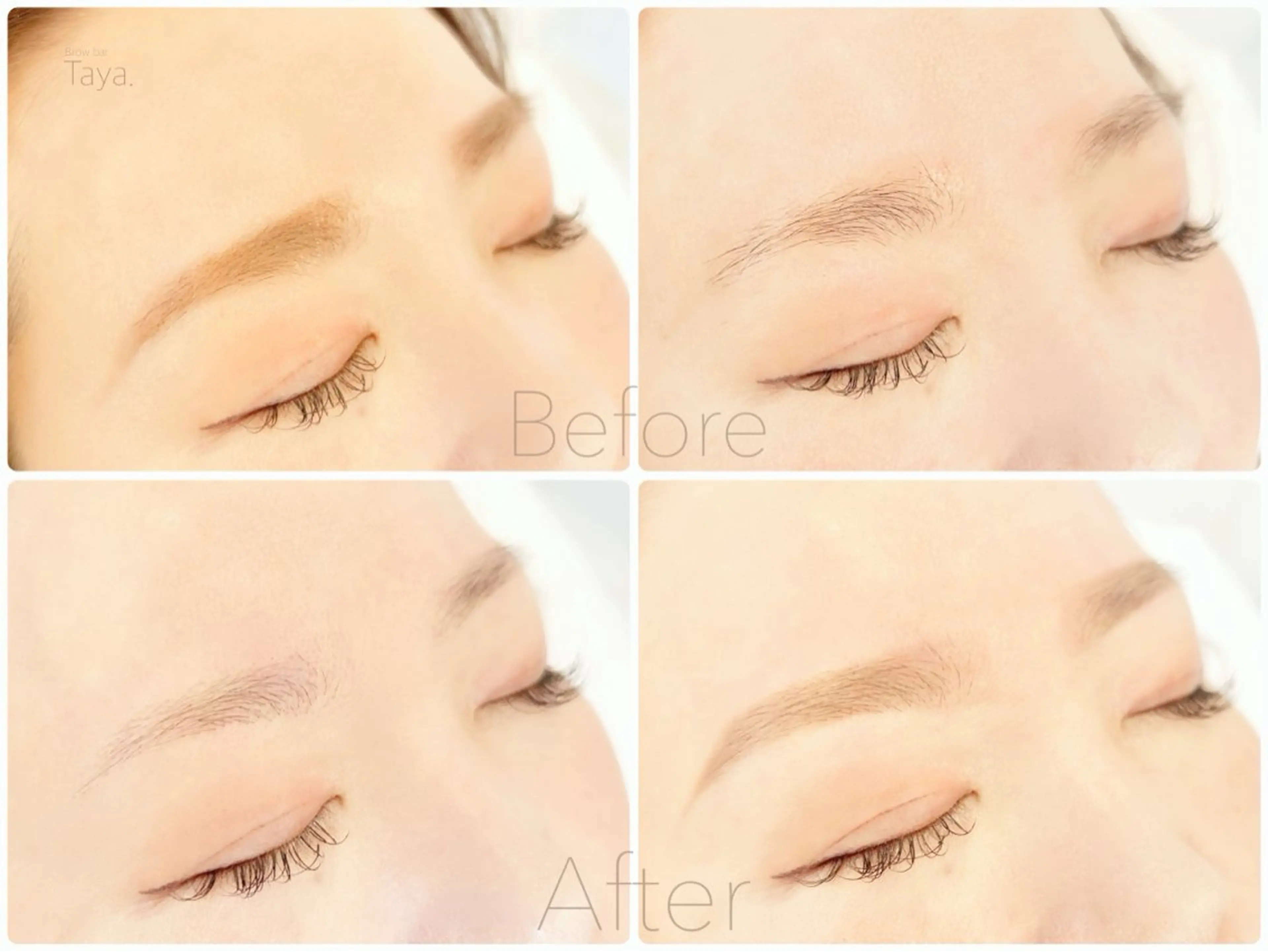 アイブロウ ワックス脱毛 眉カット Taya． Tabanaの眉毛・アイブロウイメージ