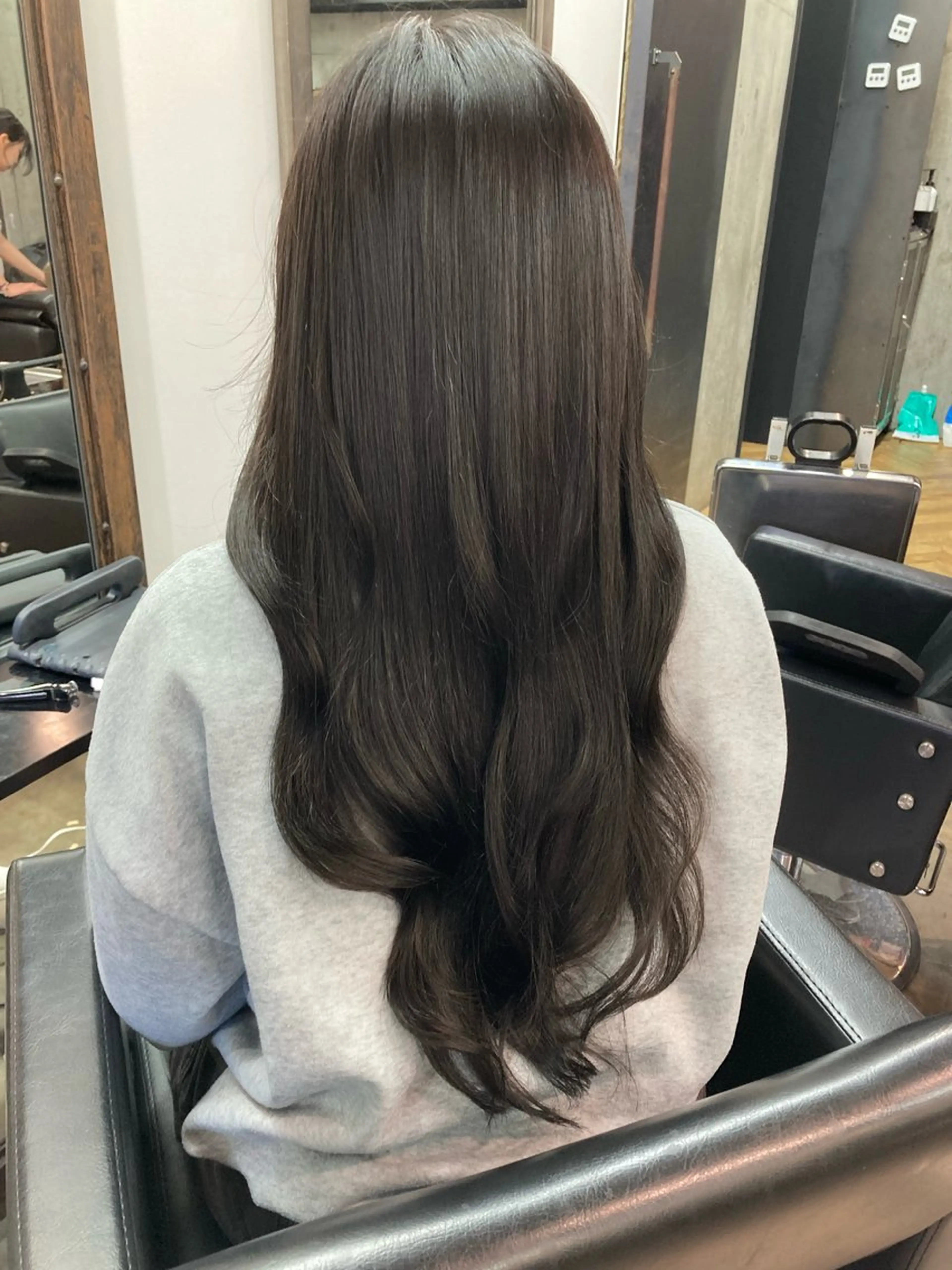 ロング カラー ヘアカラー エクステ ✨最安値✨エクステ カラー🌼つきな🌼のヘアスタイル