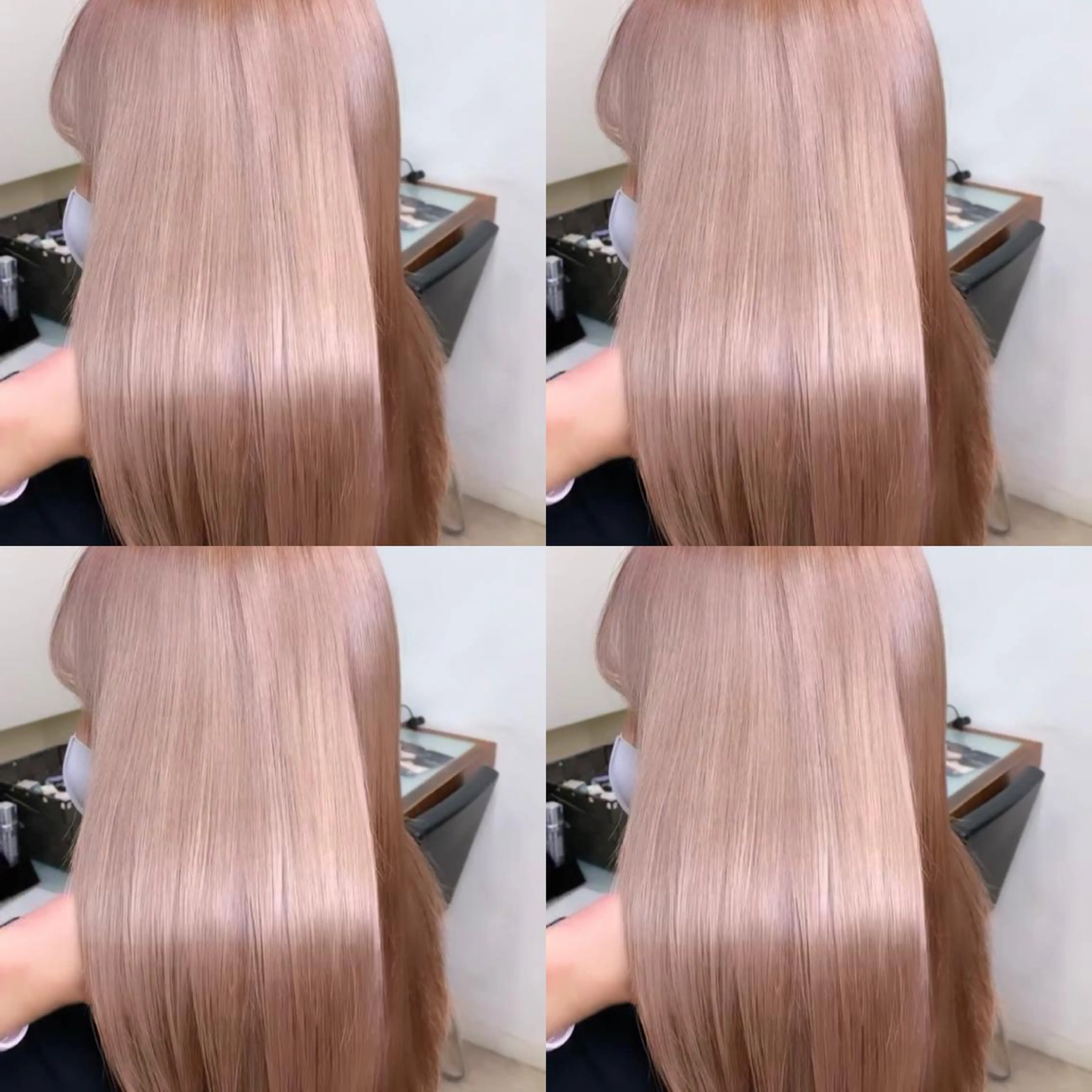 ロング ヘアカラー トリートメント 髪質改善･縮毛矯正 特化･ユウシンのヘアスタイル