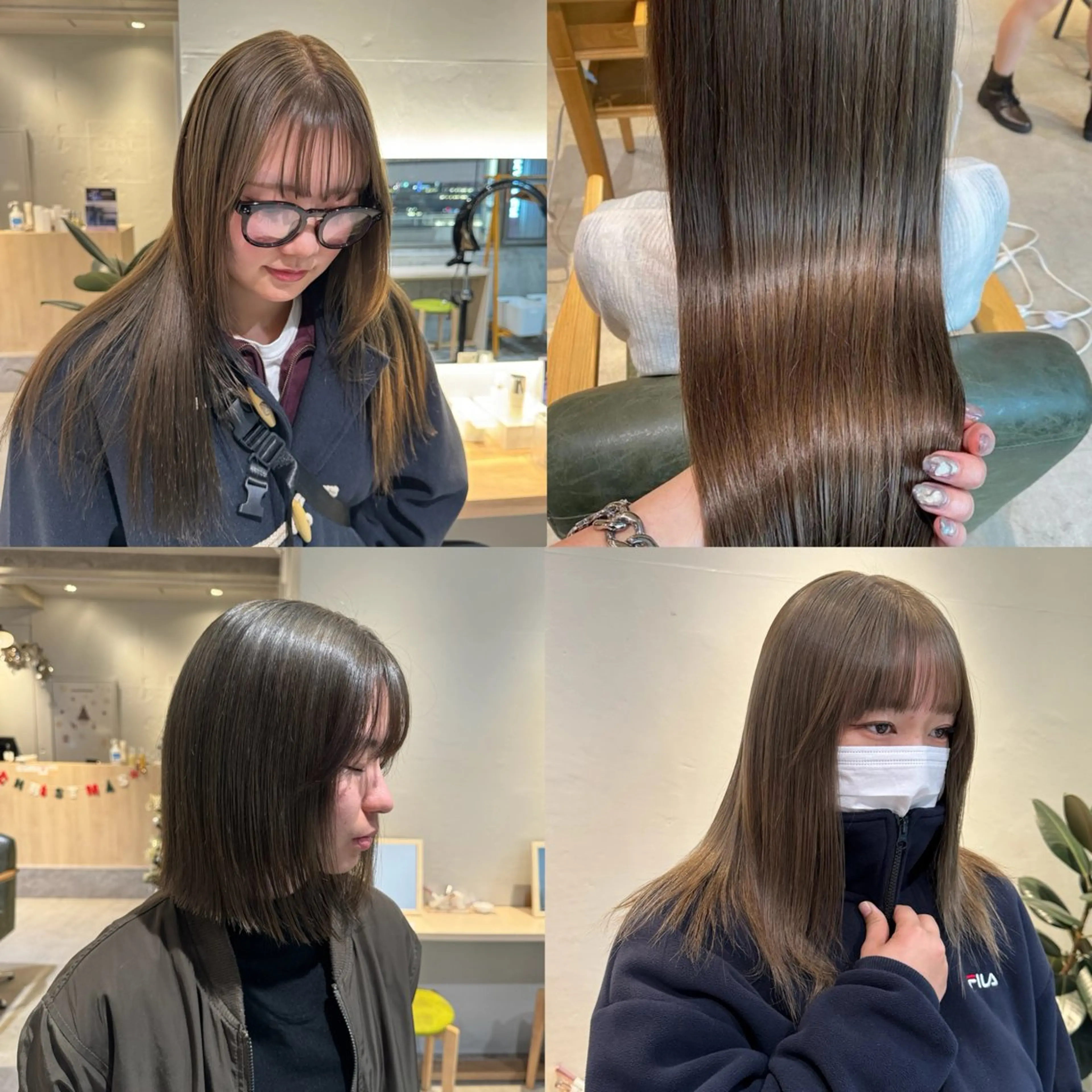 メンテカット+Wカラー(ブリーチ込み)+髪質改善トリートメント🌟の写真