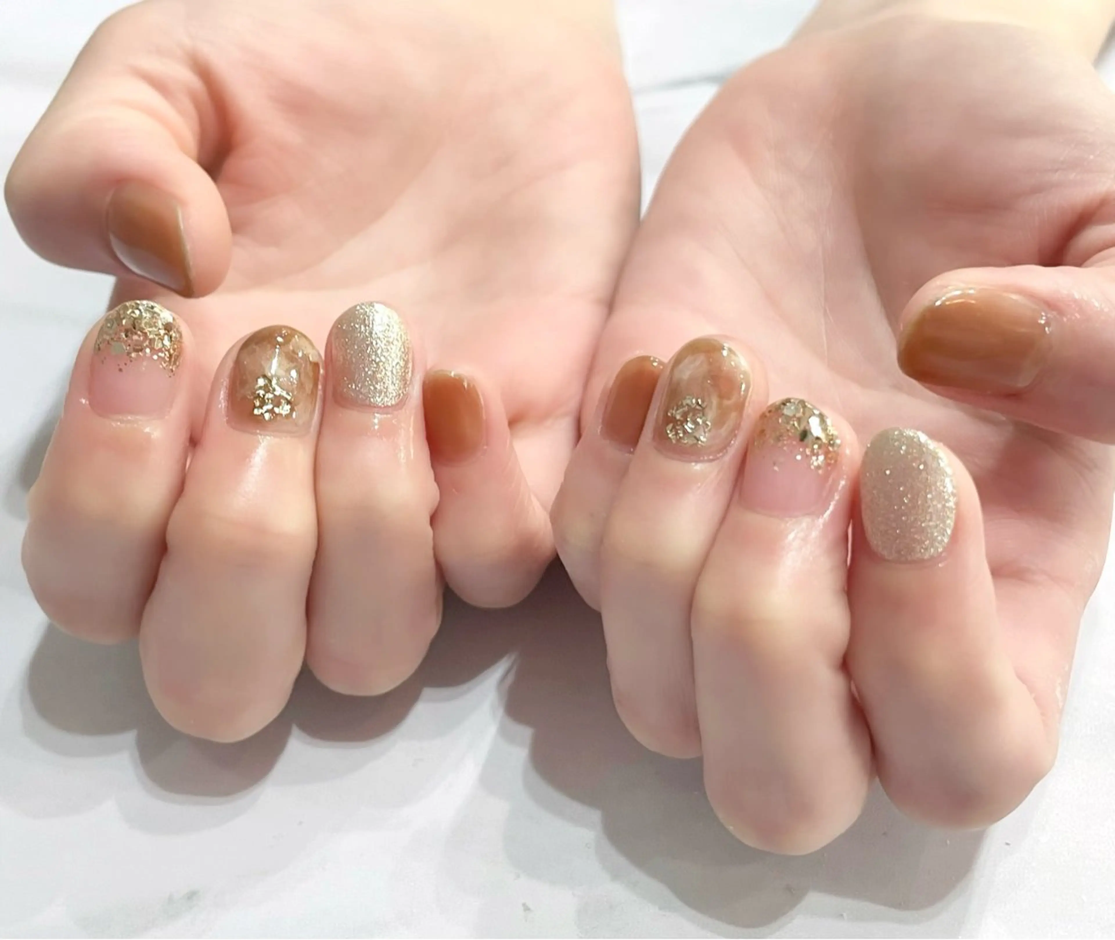 ネイル ネイルサロンエーナインイオンモール苗穂店所属・Fuse ioriのネイルデザイン