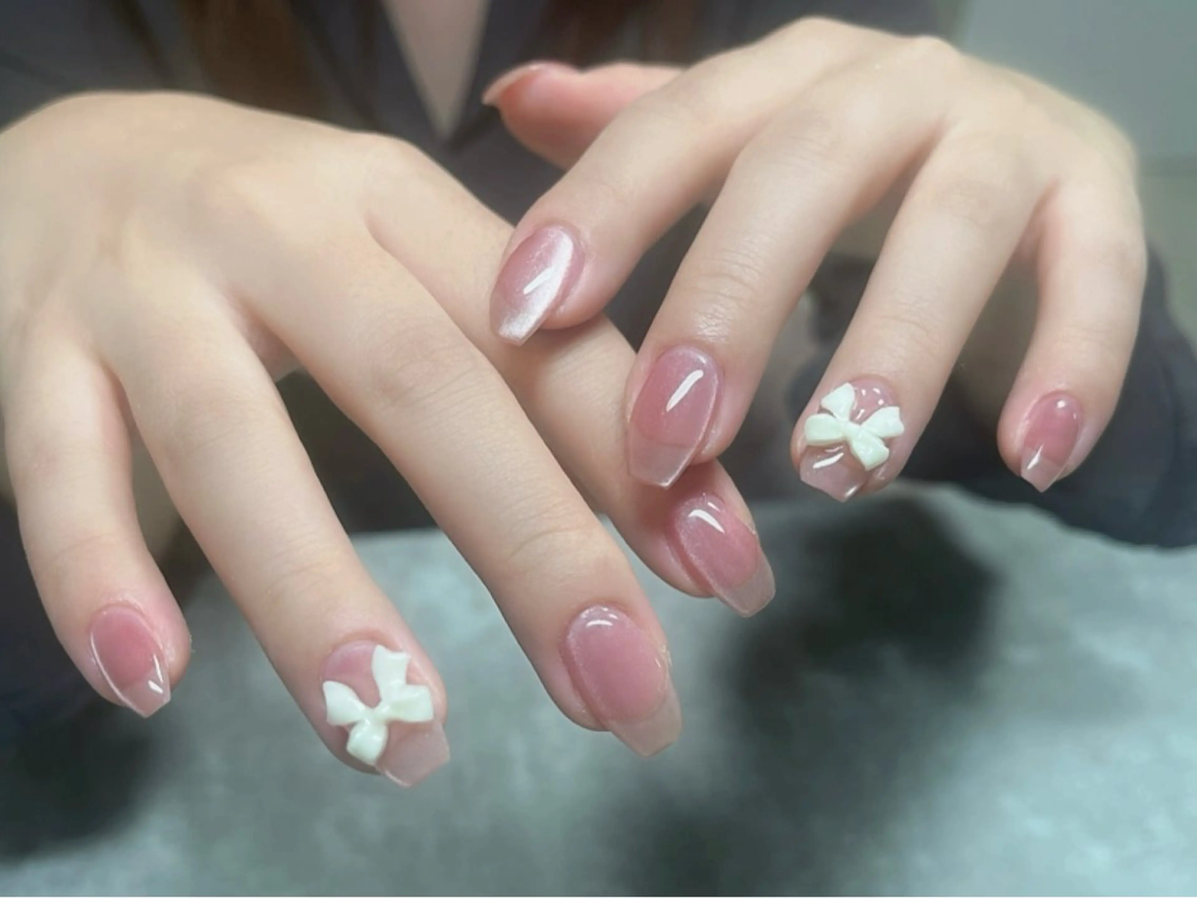 ネイル ハンドネイル Protea きぬがわ らむのネイルデザイン