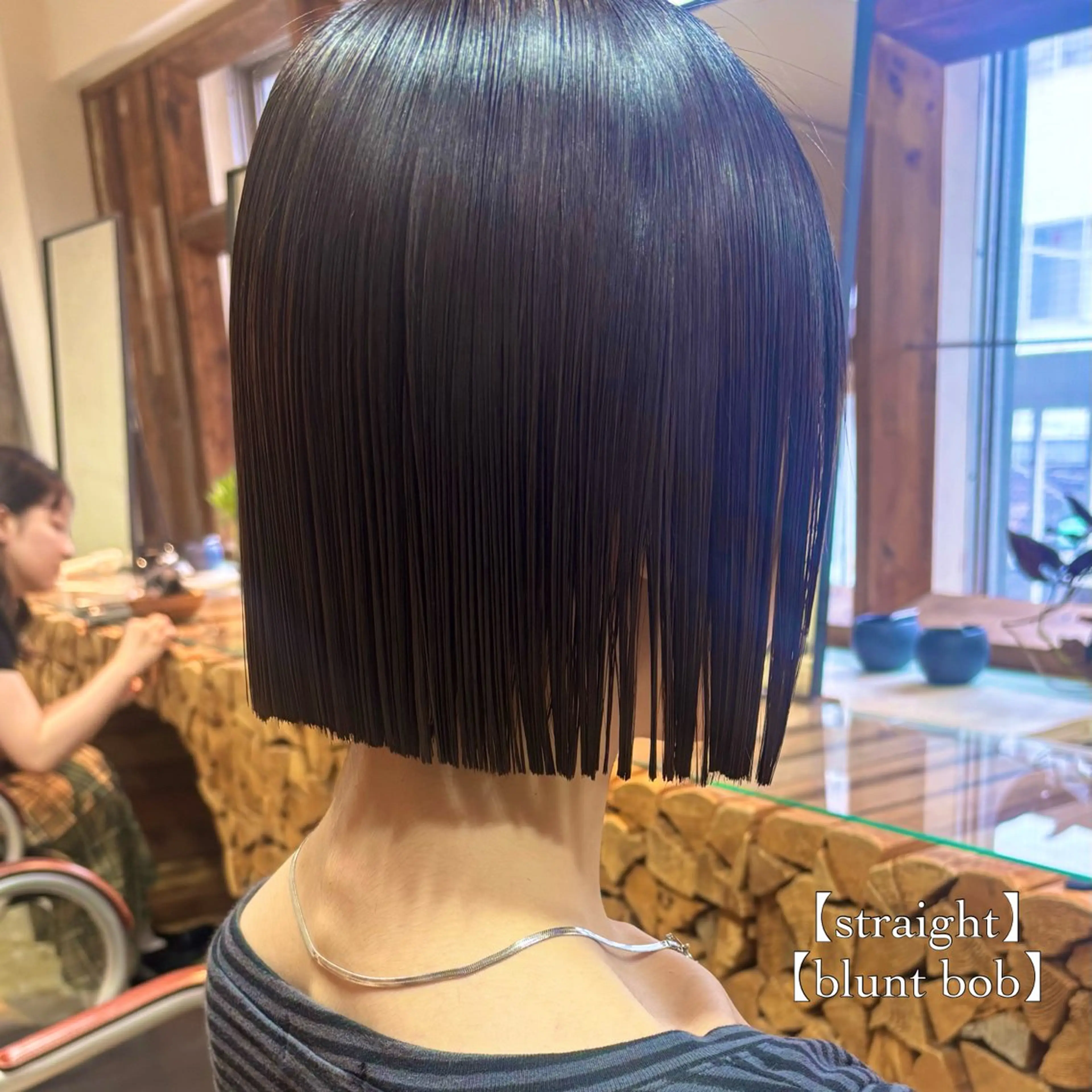 ミディアム パーマ カット 縮毛矯正 ⌇透明感color 🎀ᴍᴇɢᴜᴍɪ ⌇のヘアスタイル