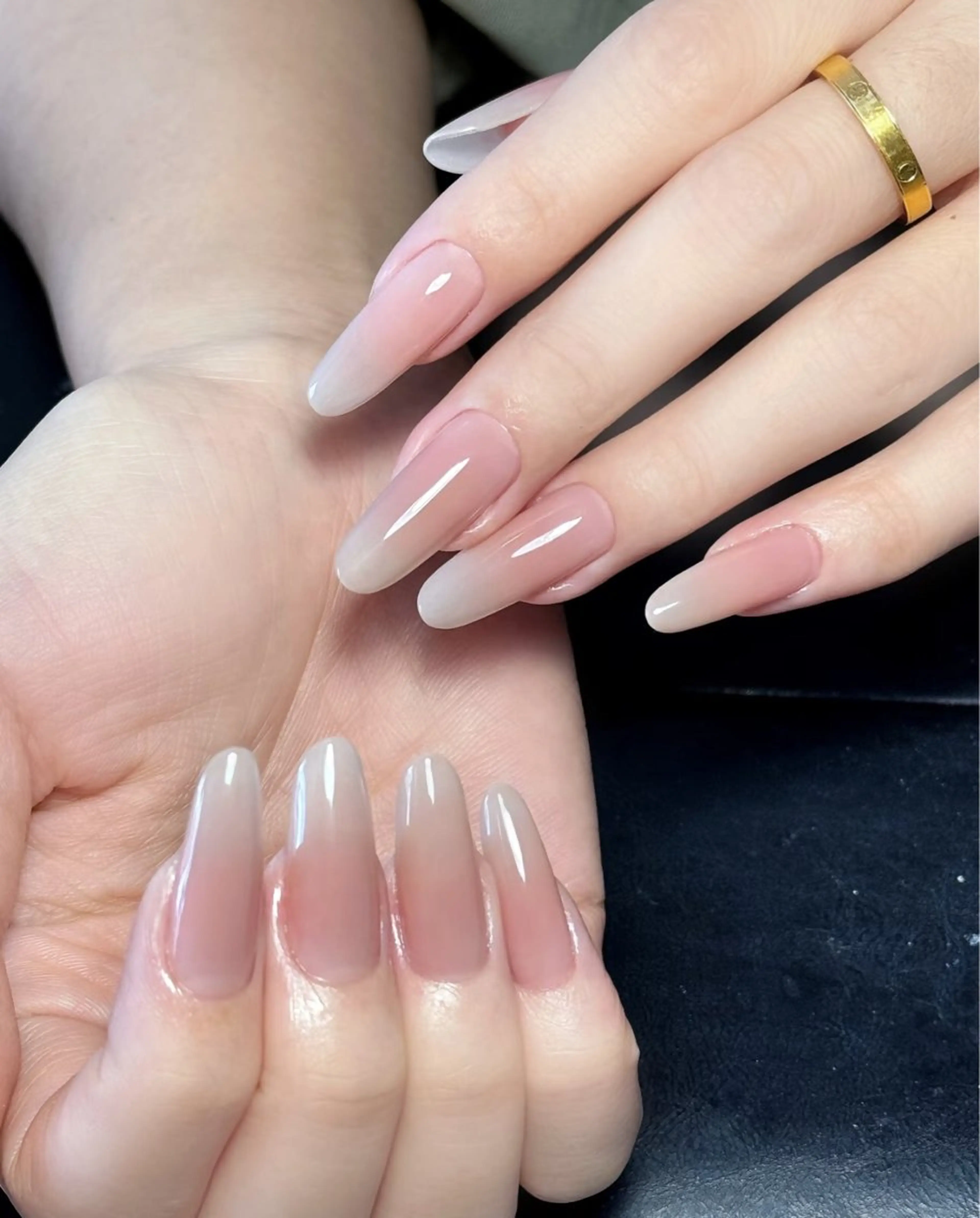 ネイル チークネイル 長さ出し フラッシュネイル フットネイル フレンチネイル ハンドネイル Niko nailサロンのネイルデザイン