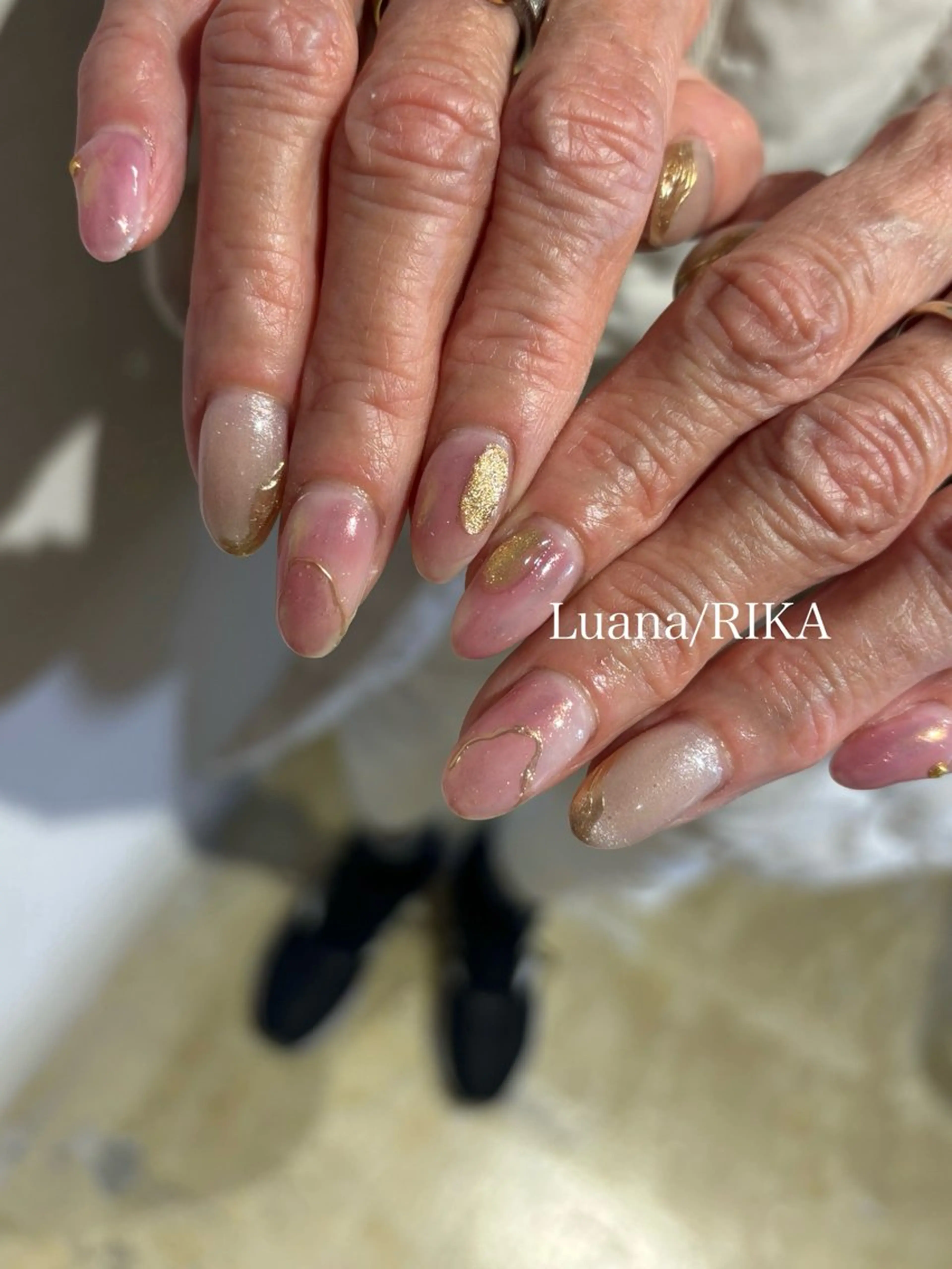 ネイル ハンドネイル Nail Salon Luana Rikaのネイルデザイン
