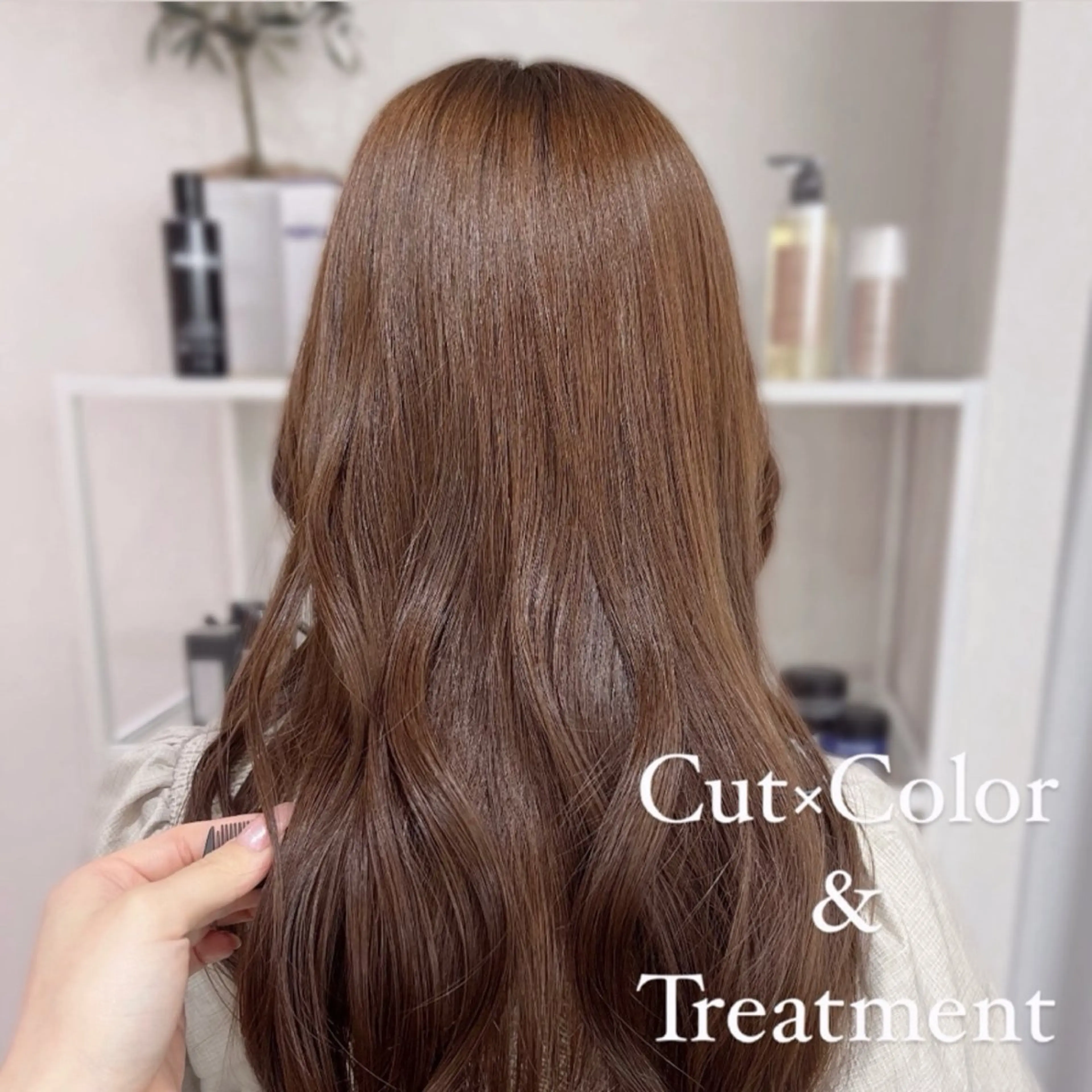 カット ヘアカラー トリートメント 🤍AINA🤍 Zina高田馬場のヘアスタイル
