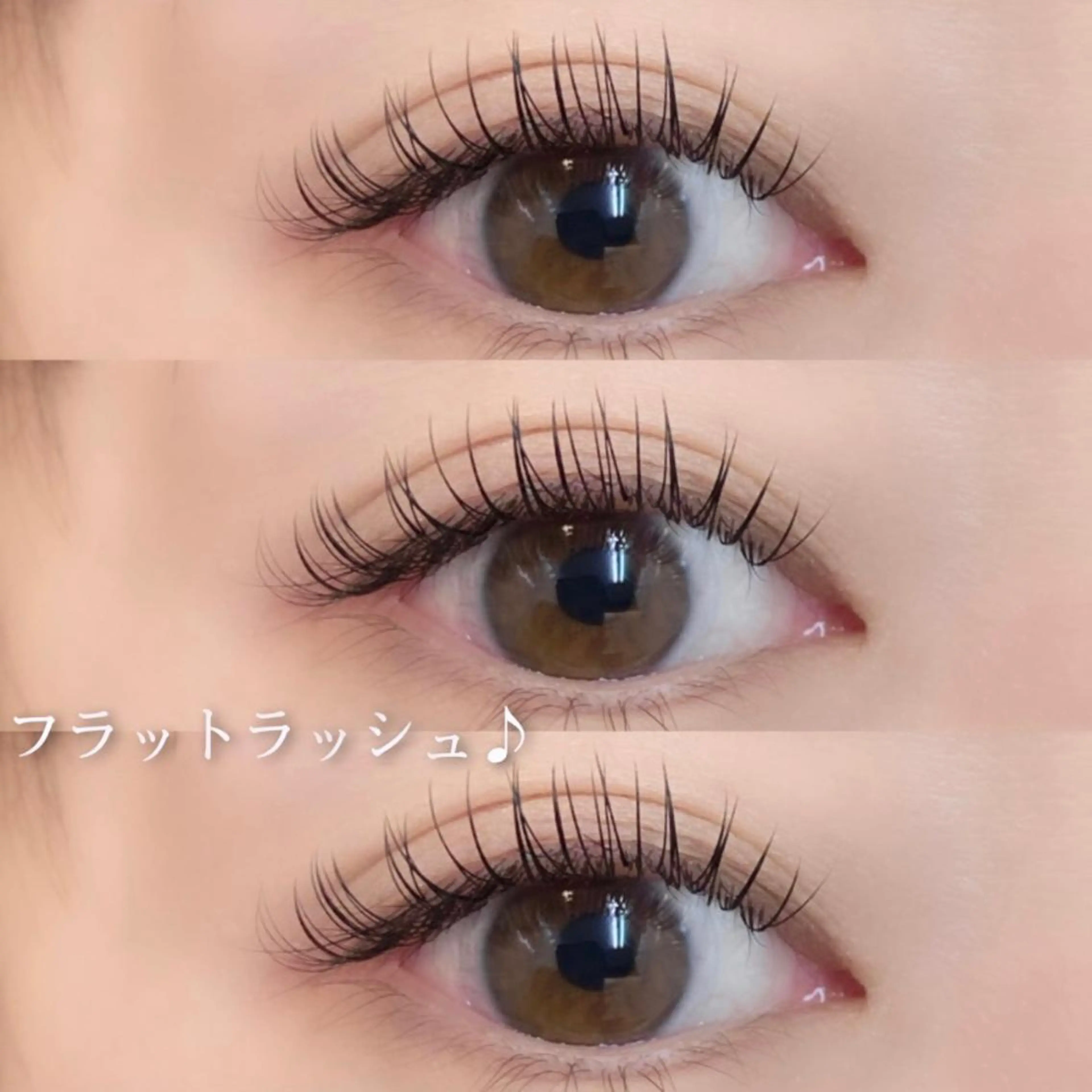 マツエク・マツパ フラットラッシュ Luna所属・YUKA 💫大阪福島のマツエク・マツパデザイン