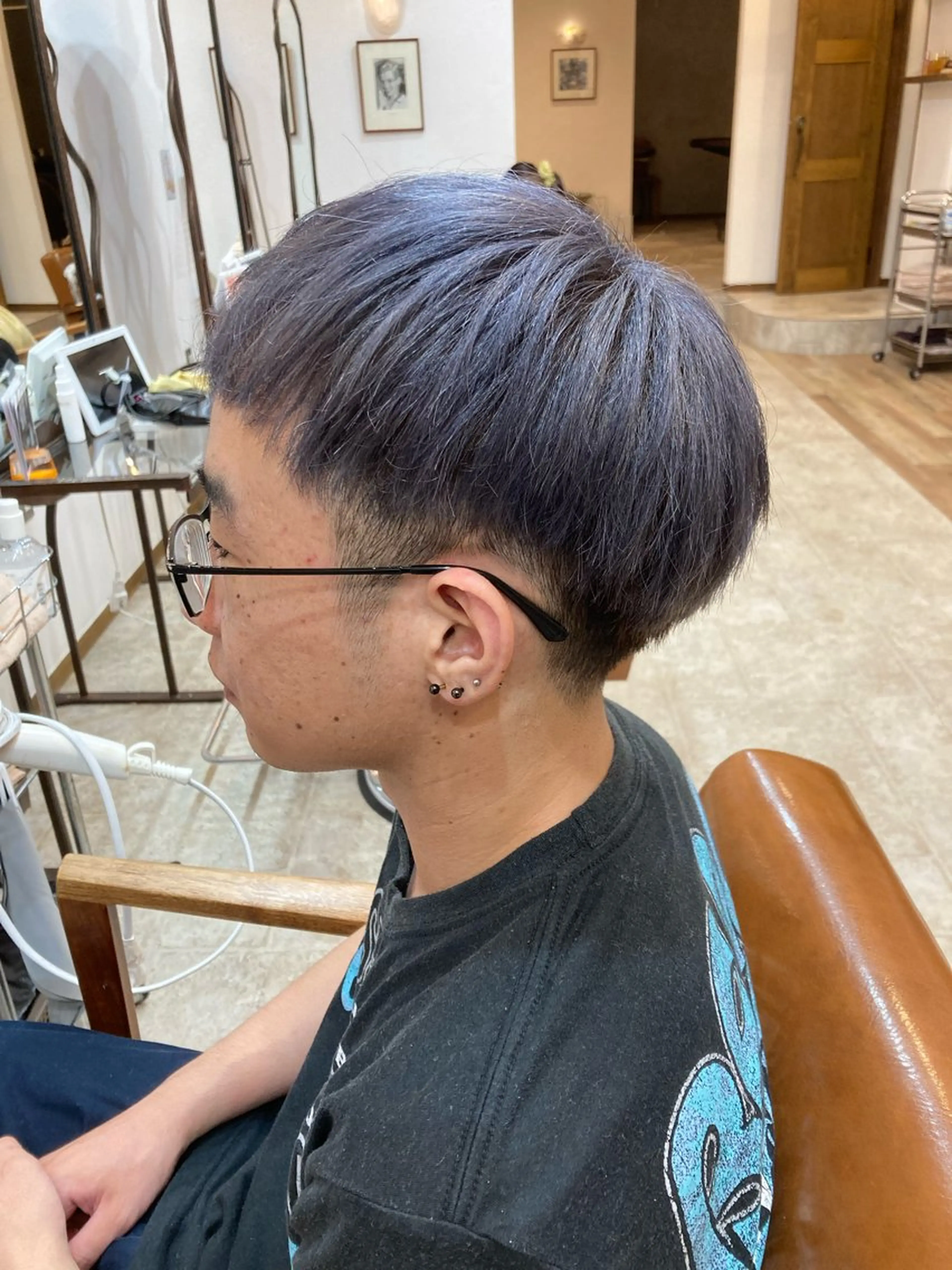 ショート カラー メンズ カット特化型 美容師/栗本のヘアスタイル