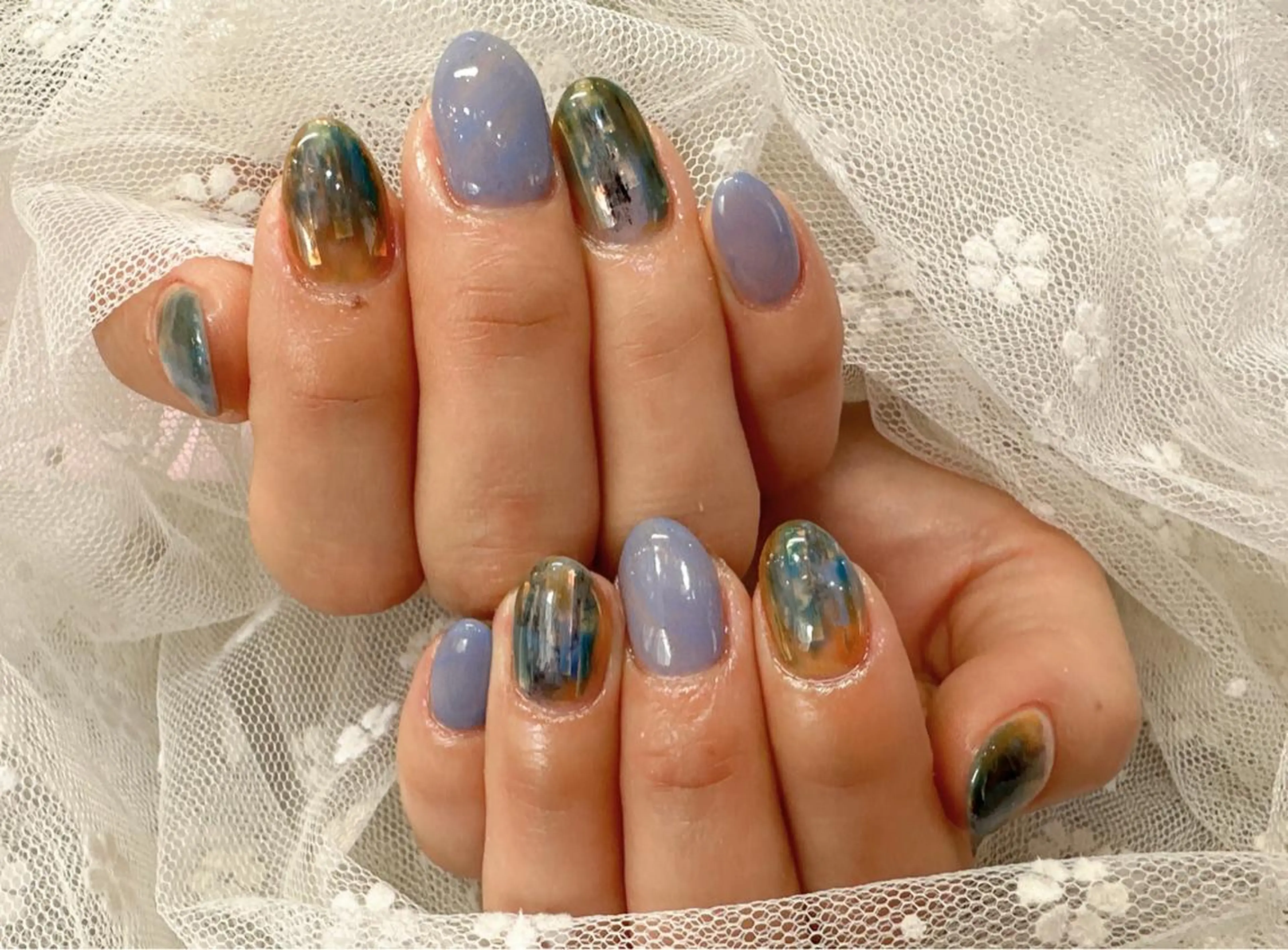 ネイル ラッキースター 大人気店のネイルデザイン