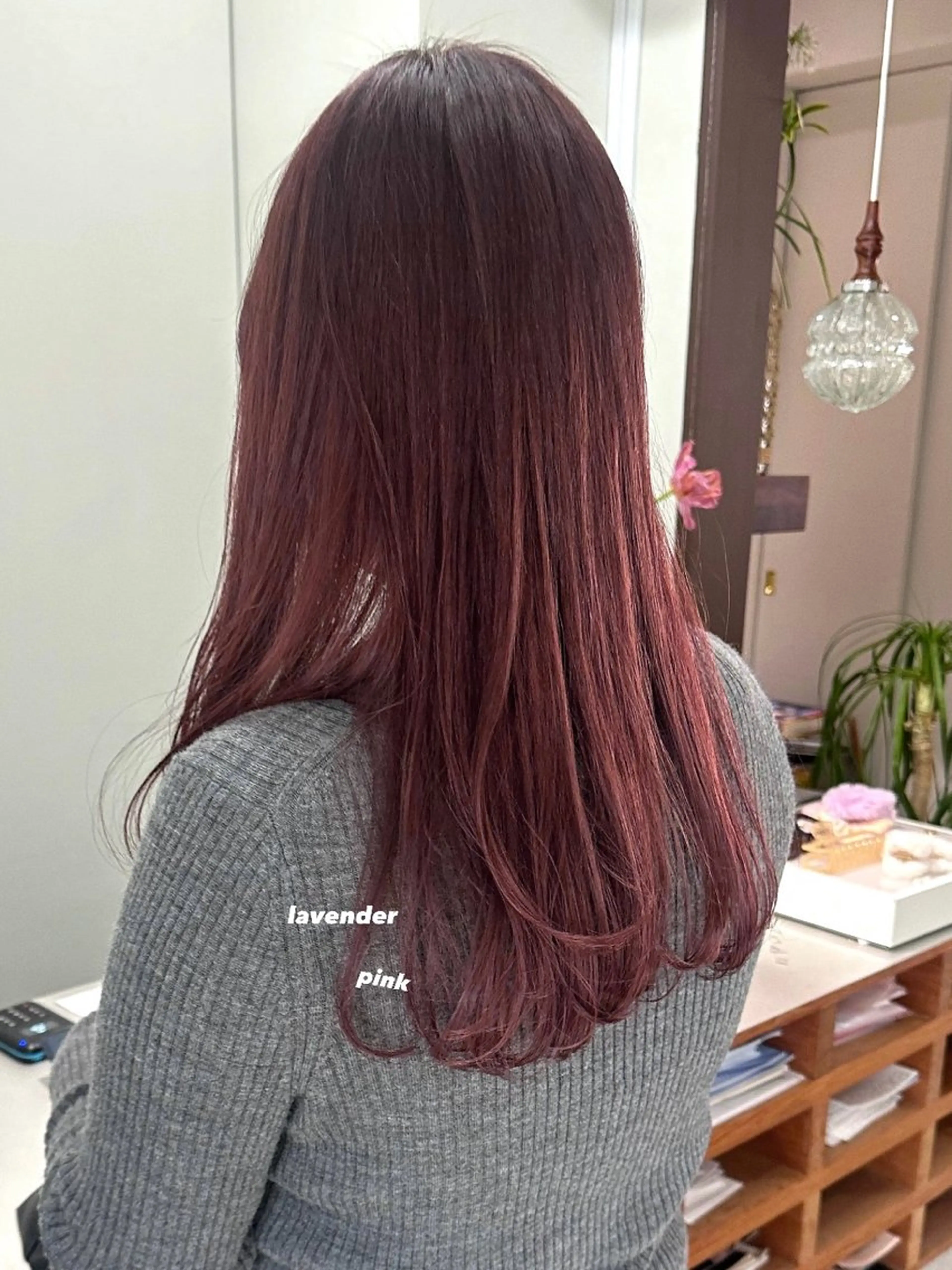 ロング カラー カット ヘアカラー トリートメント 暖色/レイヤーカット 🌙オノユリカのヘアスタイル