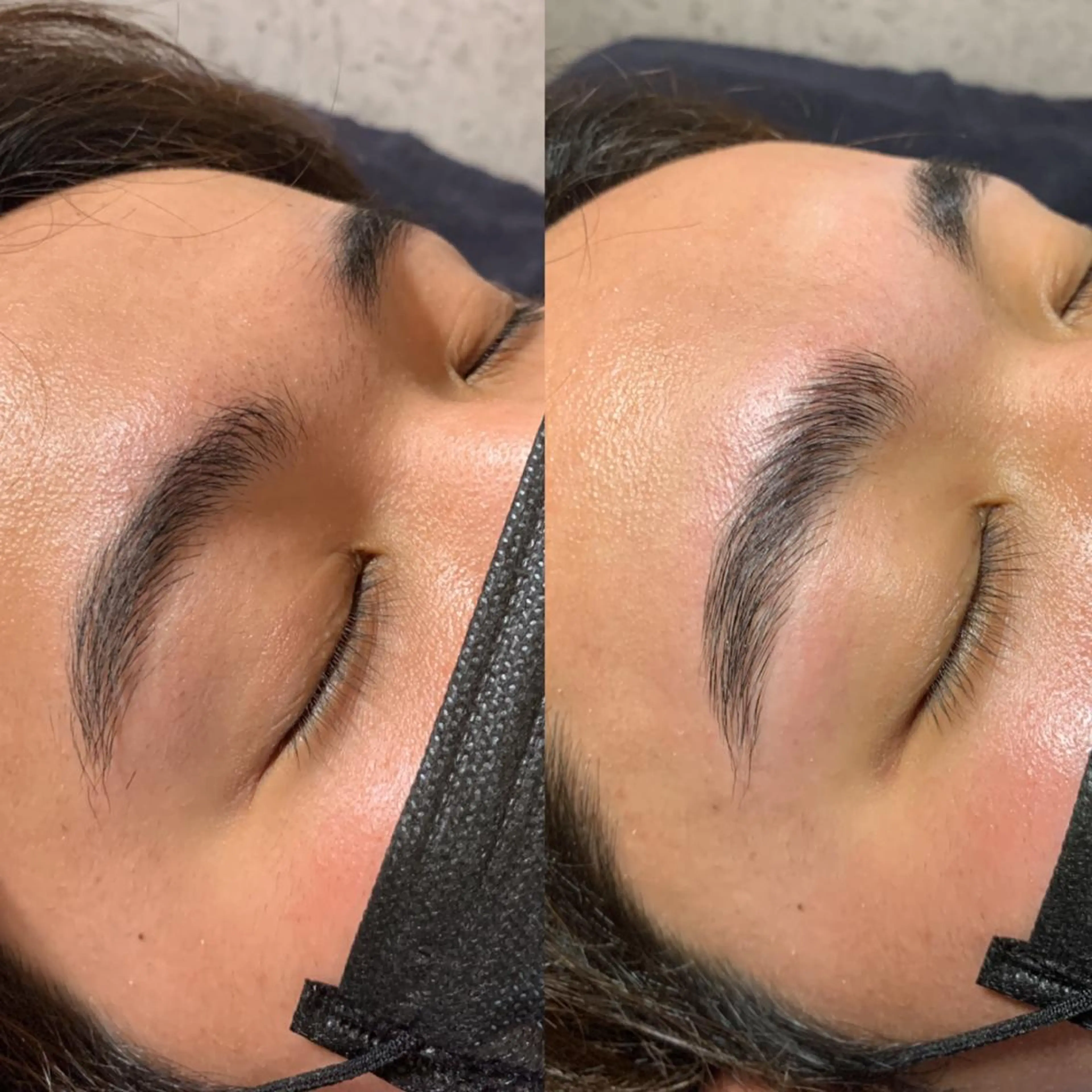 メンズ アイブロウ センターパート メンズ韓国風 ハリウッドブロウリフト 姫路ハーブピーリング・韓国肌管理専門店Emotional所属・Yuka .のエステ・リラクイメージ