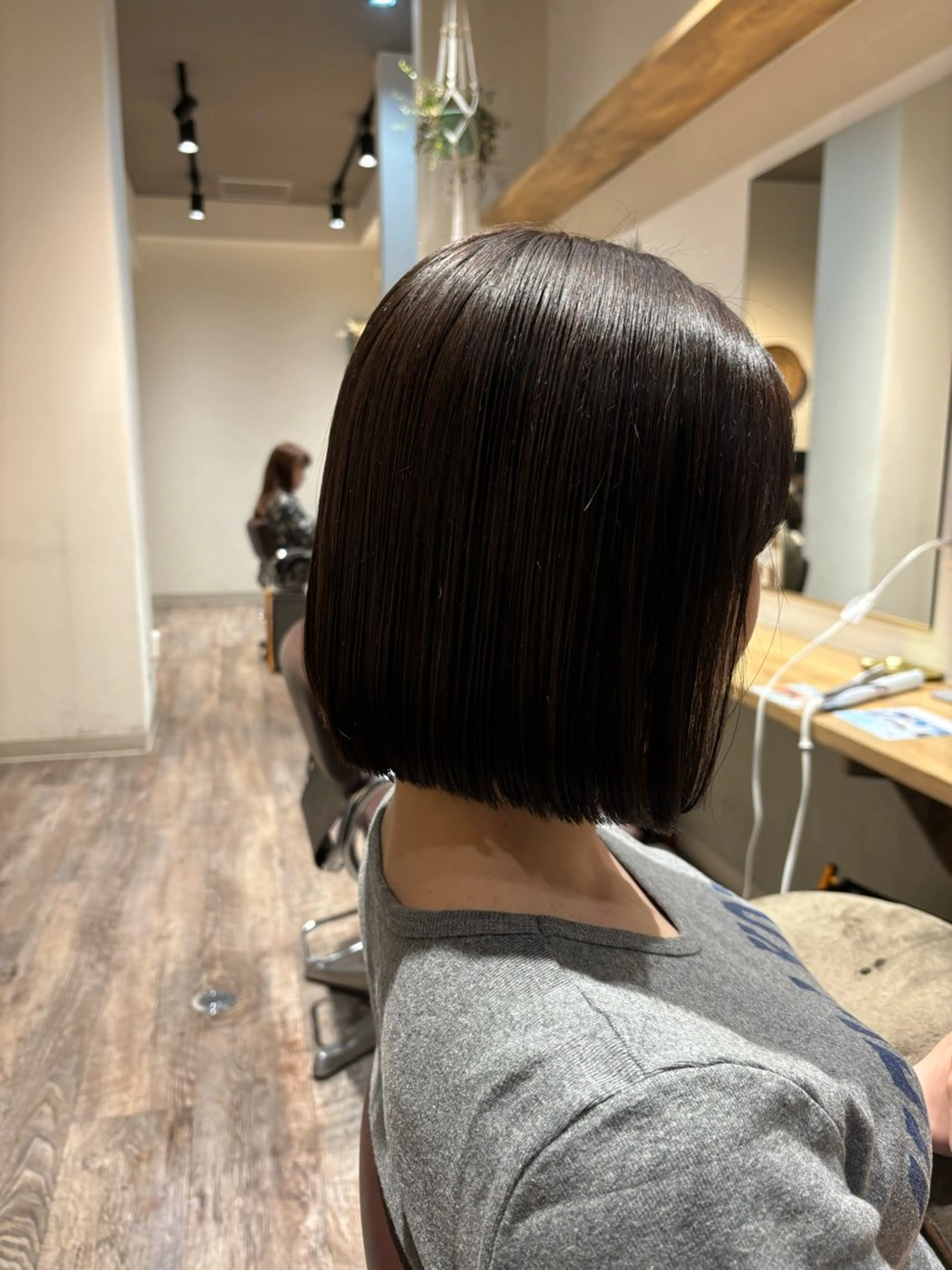 ミディアム カラー マツムラ ミサキのヘアスタイル